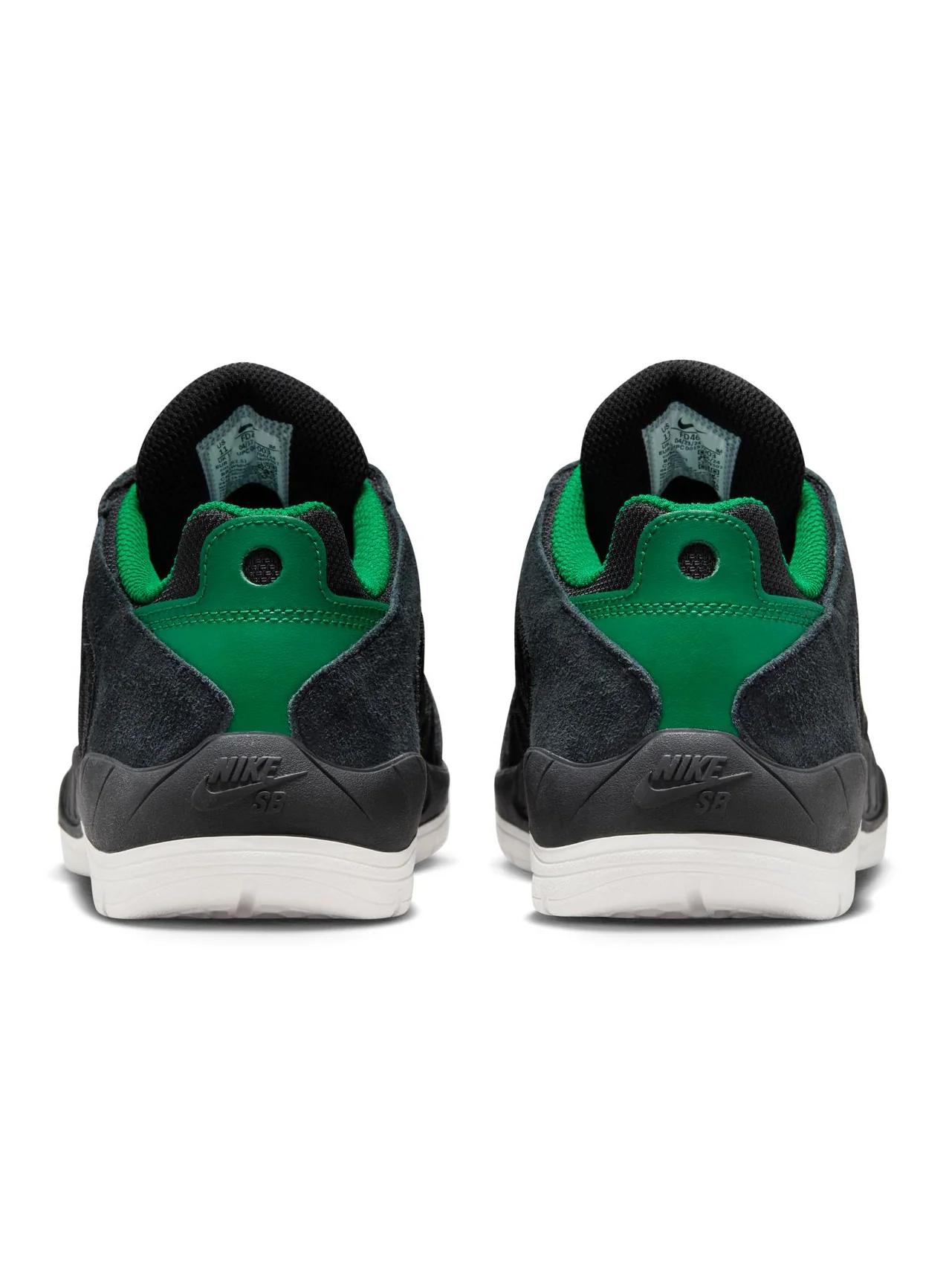 Nike SB Vertebrae - Black/ Malachite / Green - Image 4