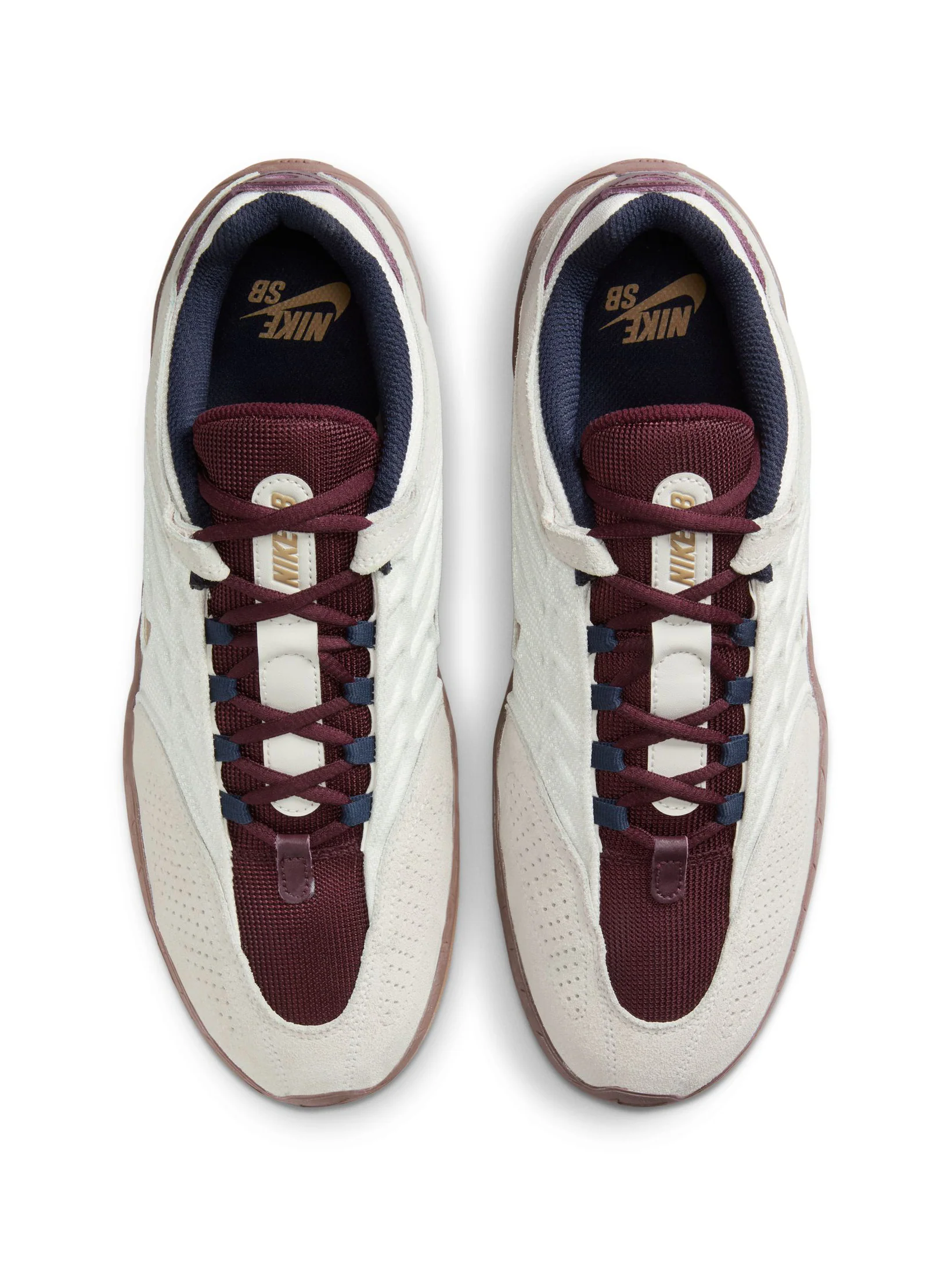 Nike SB Vertebrae - Phantom / Parachute Beige / Burgundy Crush - Image 3