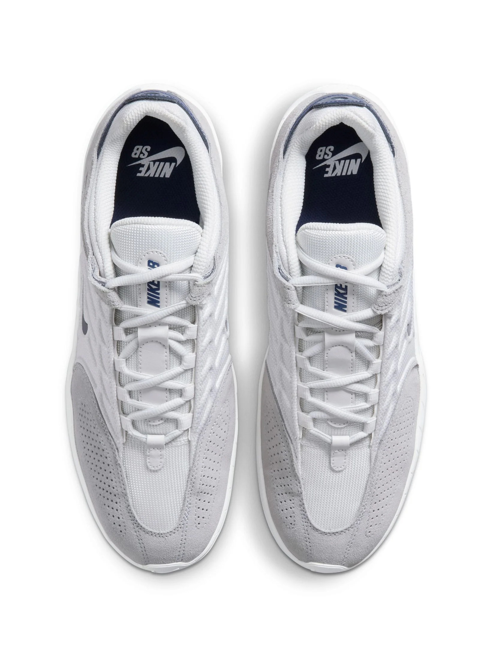 Nike SB Vertebrae - Platinum Tint / Midnight Navy / Wolf Grey - Image 3