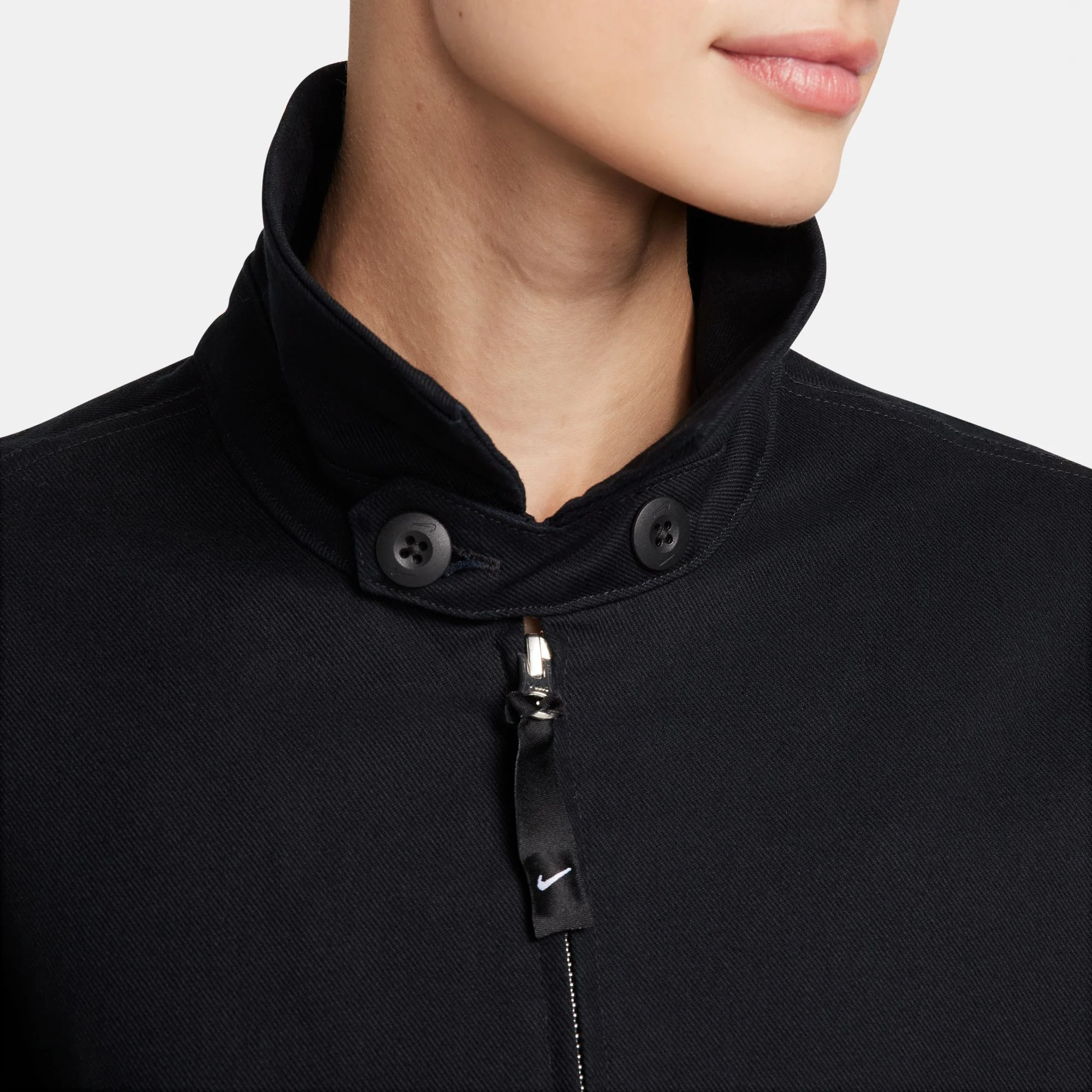 Nike SB Woven Twill Premium Jacket- Black - Image 3