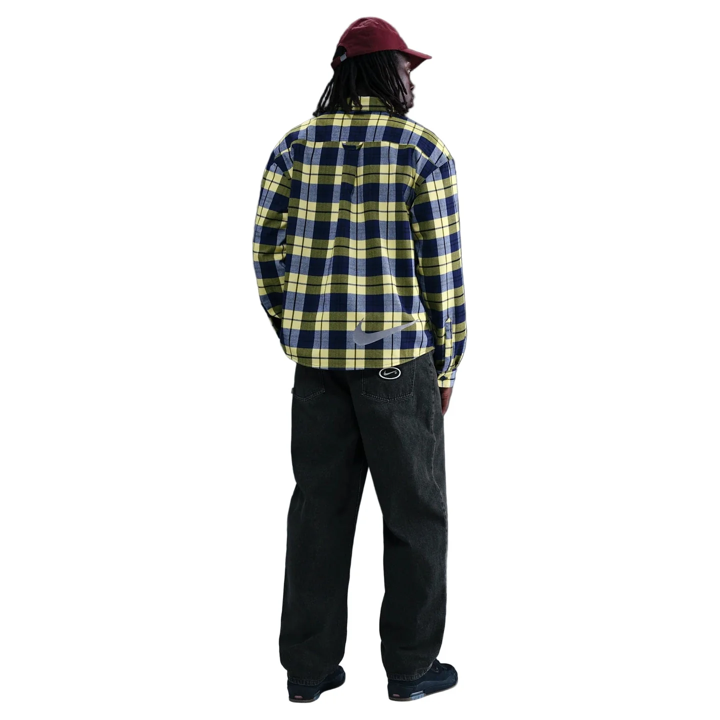 Nike SB x Eric Koston Loose Denim Skate Pants - Black / Grey - Image 2