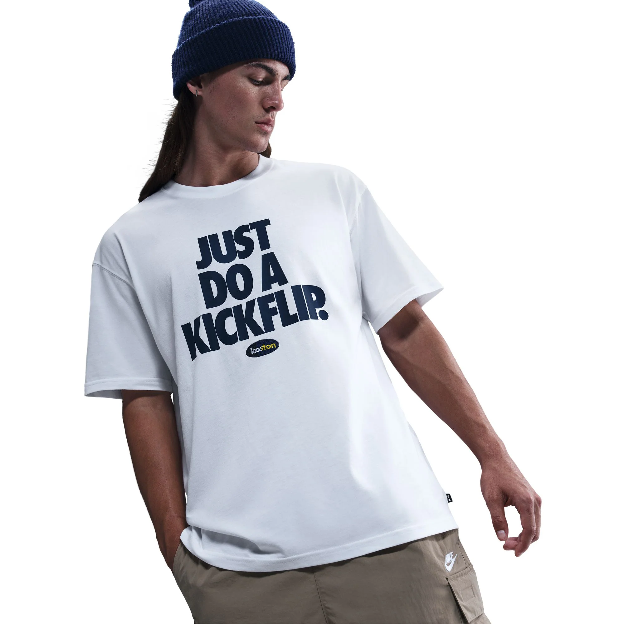 Nike SB x Koston Max90 Skate T-Shirt - White - Image 3
