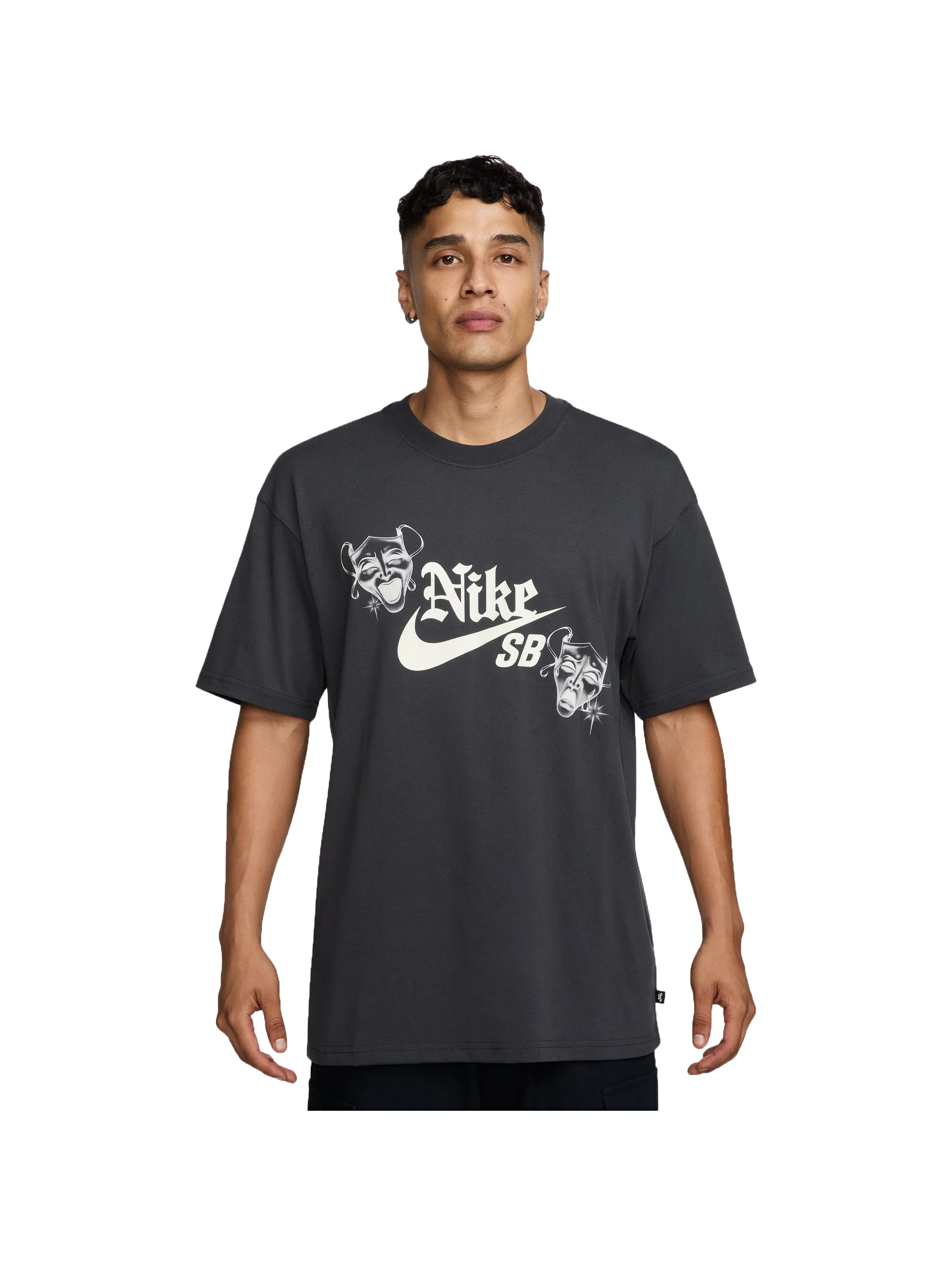 Nike SB Drama Graphic Skate Tee - Anthracite