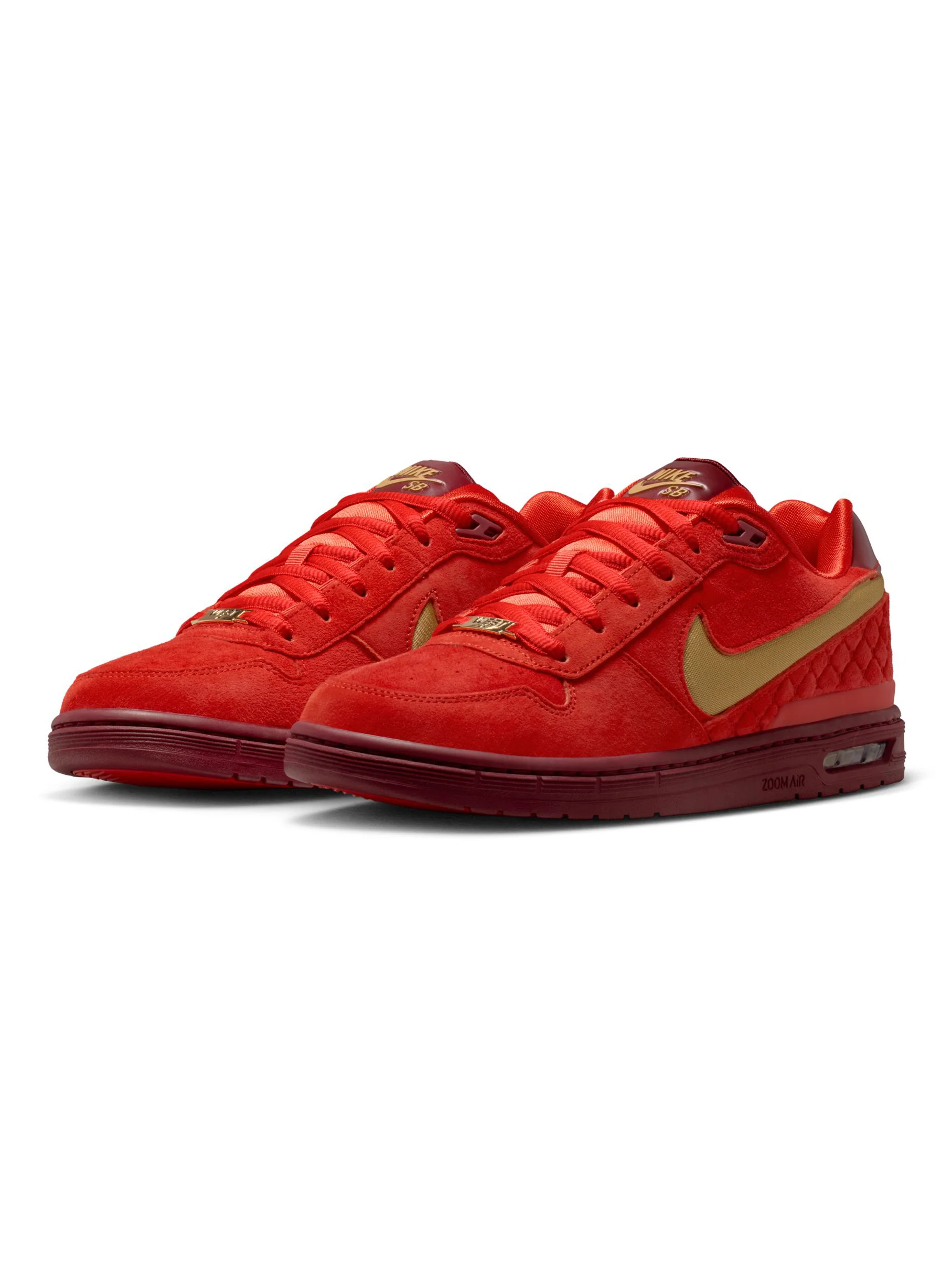 Nike SB Zoom Air Paul Rodriguez Low Qs - Habanero Red - Image 2