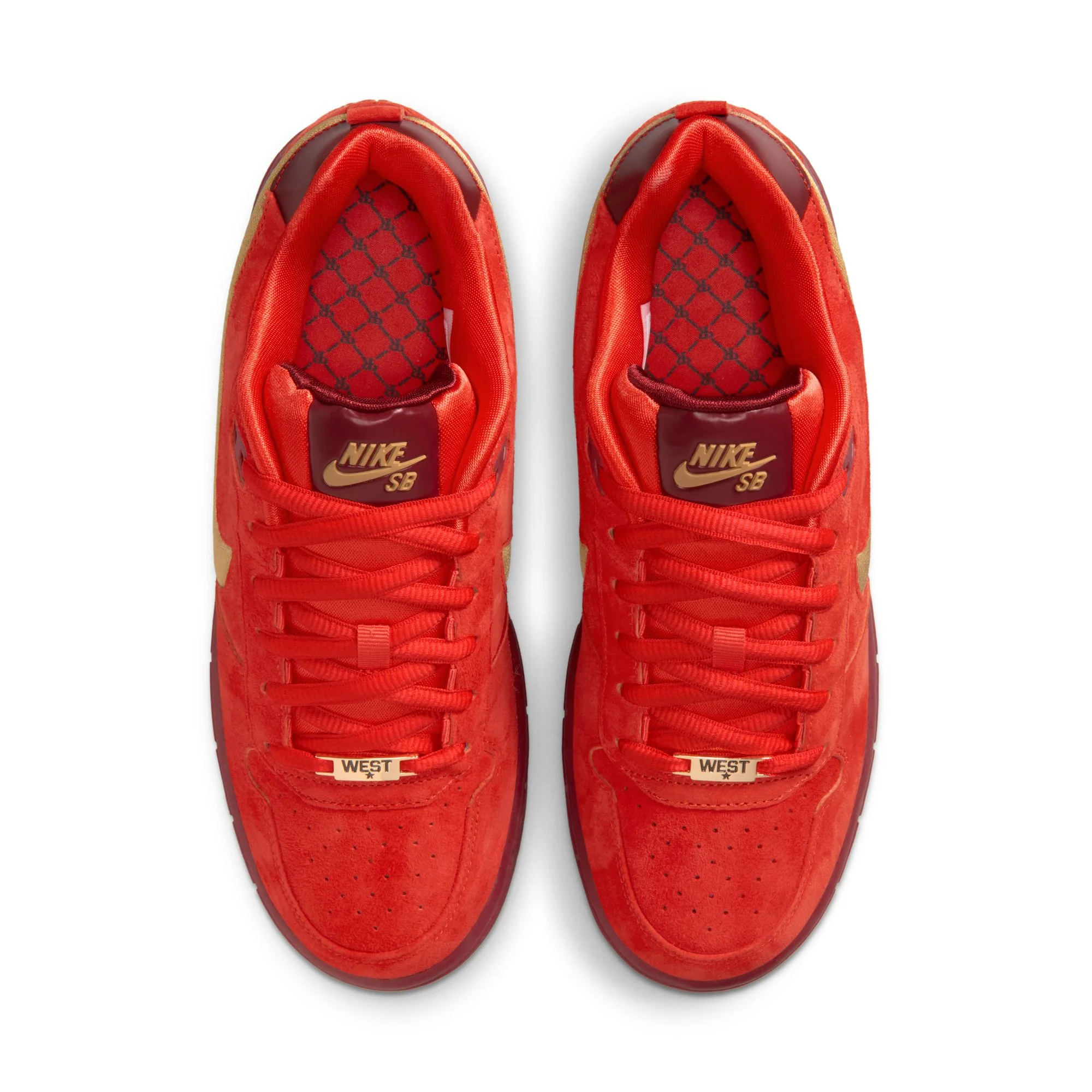 Nike SB Zoom Air Paul Rodriguez Low Qs - Habanero Red - Image 3