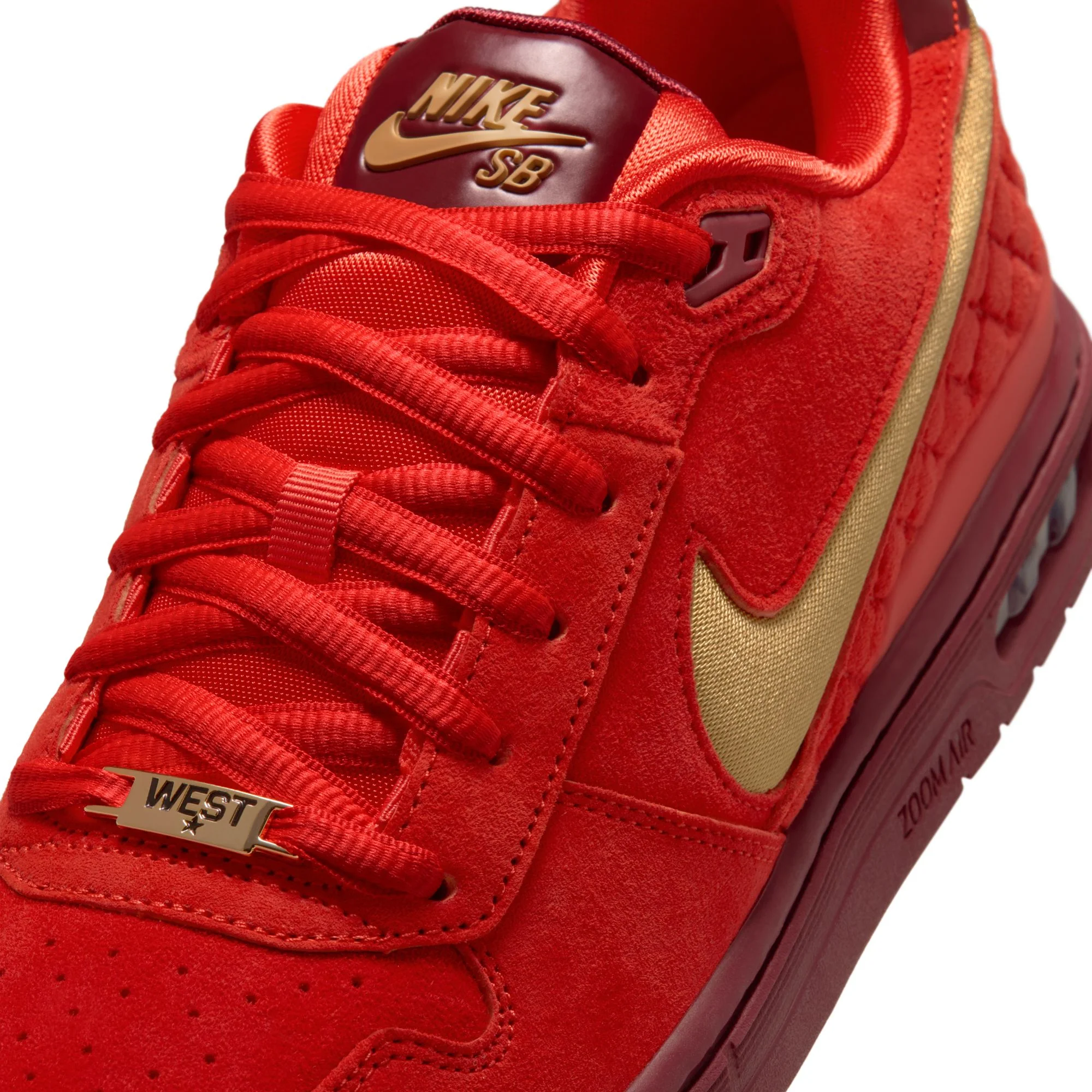 Nike SB Zoom Air Paul Rodriguez Low Qs - Habanero Red - Image 6