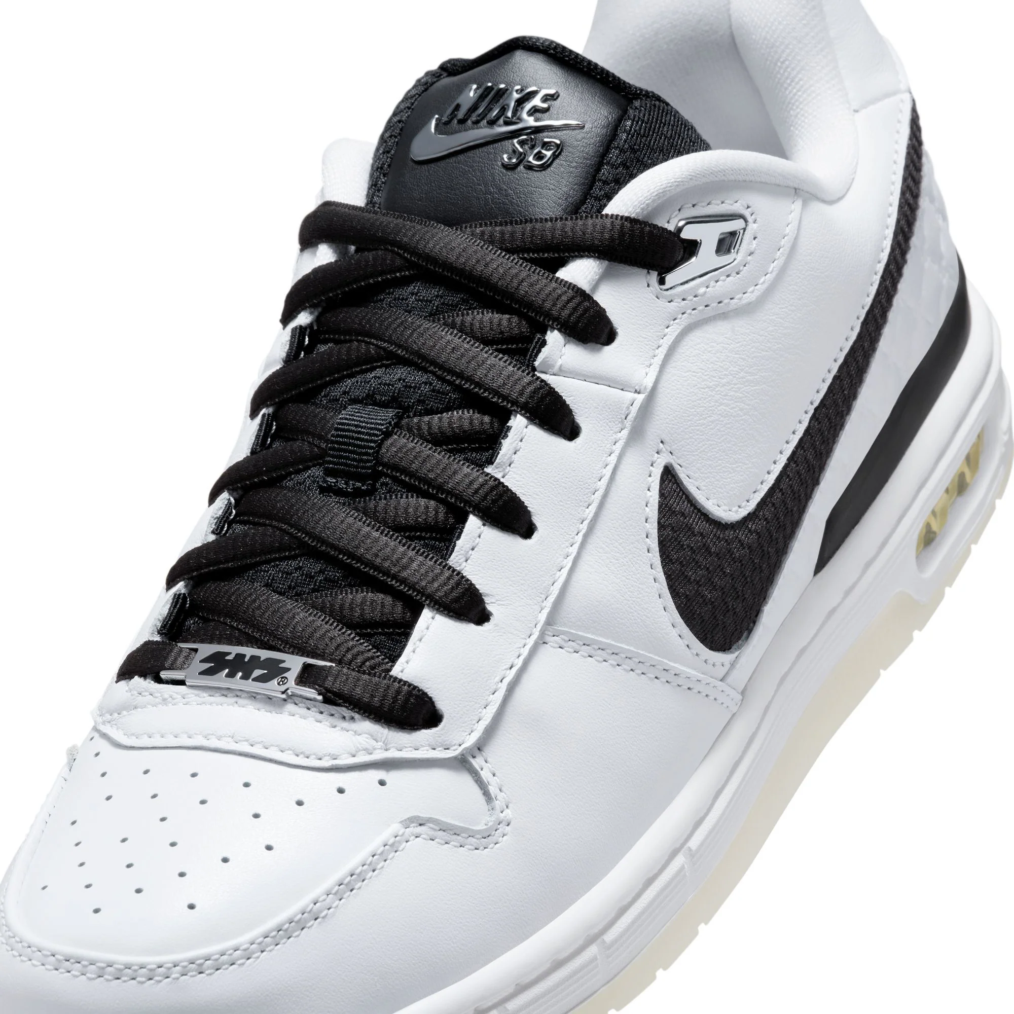 Nike SB Zoom Air Paul Rodriguez Low Qs - White / Black / Clear - Image 7