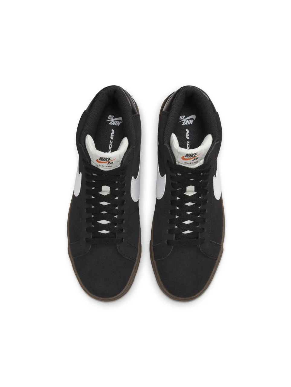Nike SB Zoom Blazer Mid-Black/White/Sail - Image 3