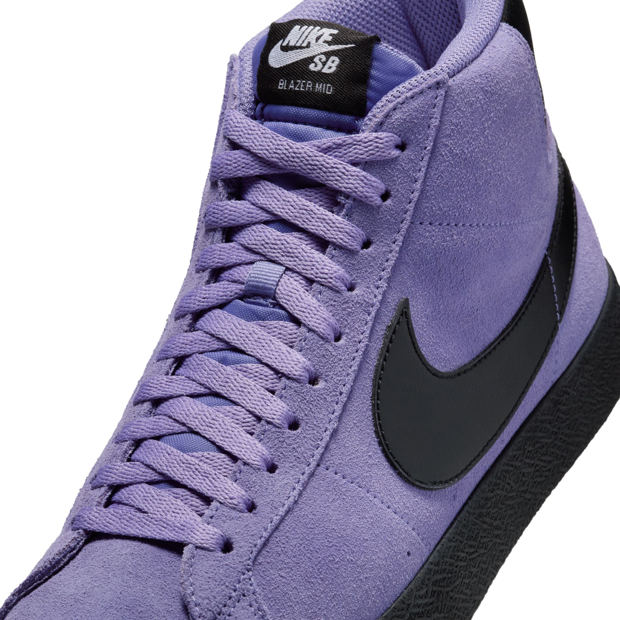 Nike SB Zoom Blazer Mid - Dusty Amethyst / Black - Image 6