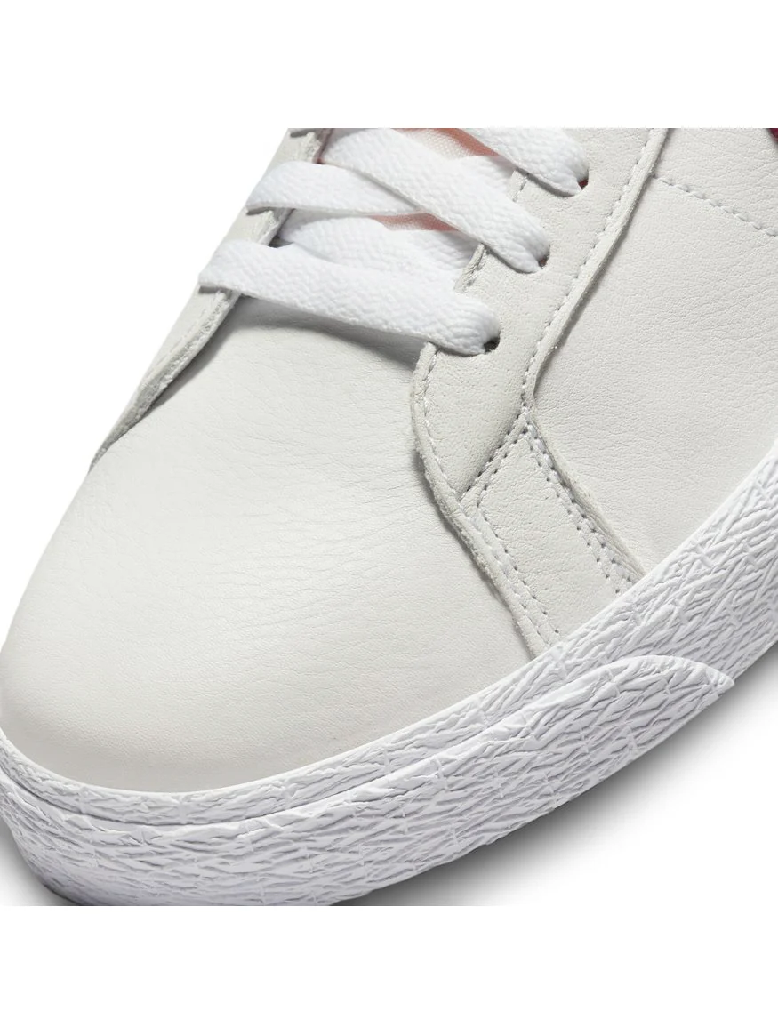 Nike SB Zoom Blazer Mid-White/Pink - Image 7