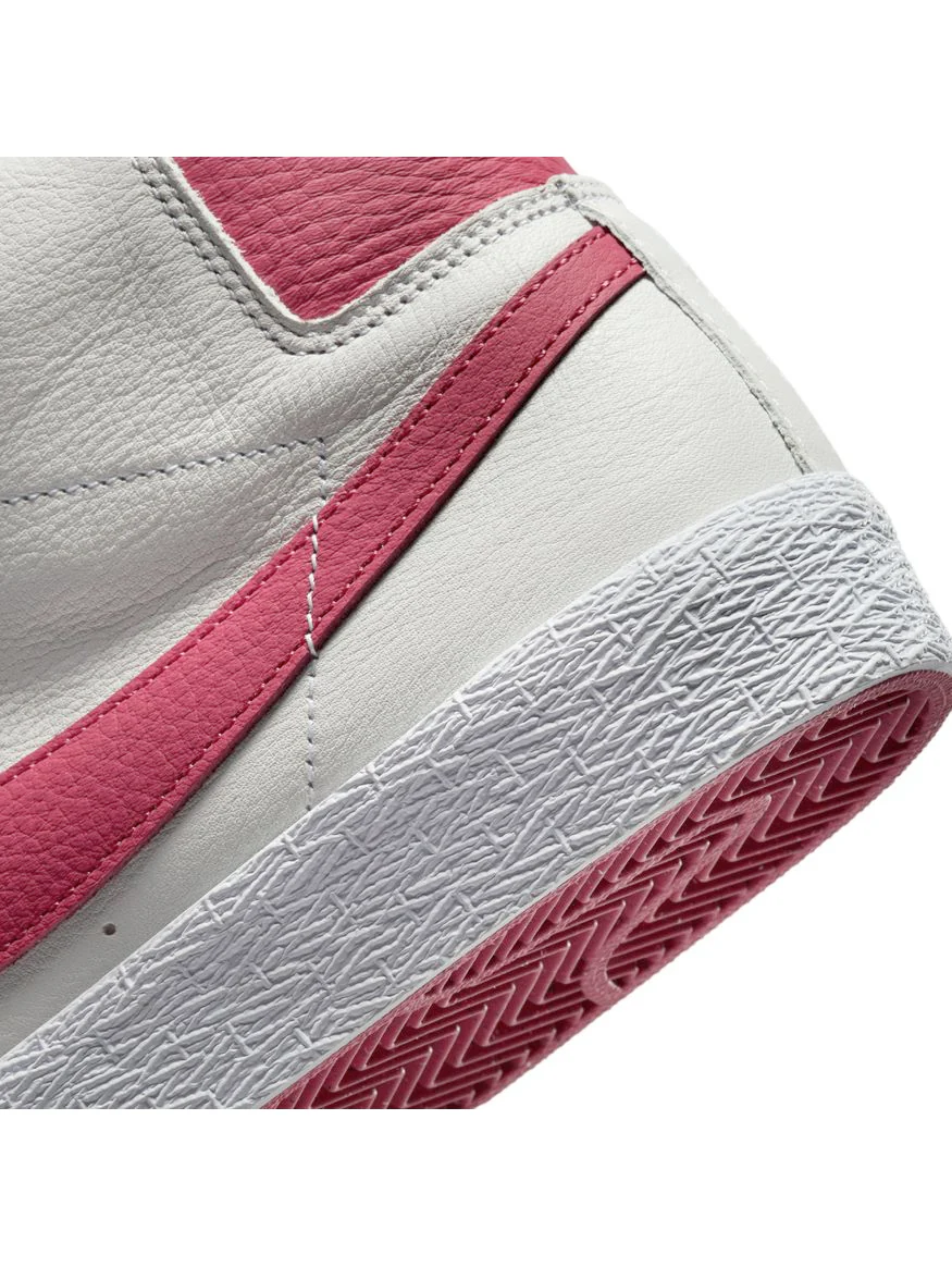 Nike SB Zoom Blazer Mid-White/Pink - Image 8