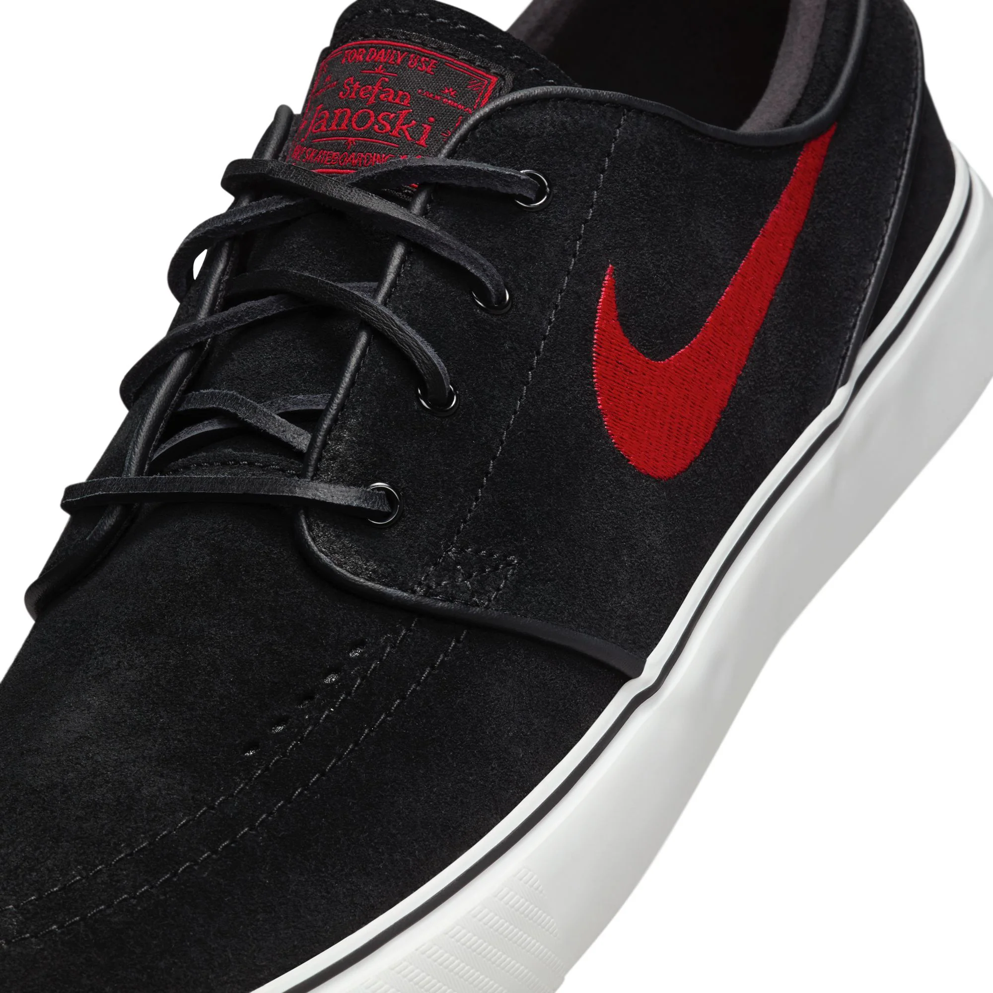 Nike SB Zoom Janoski OG+ - Black / University Red - Image 6