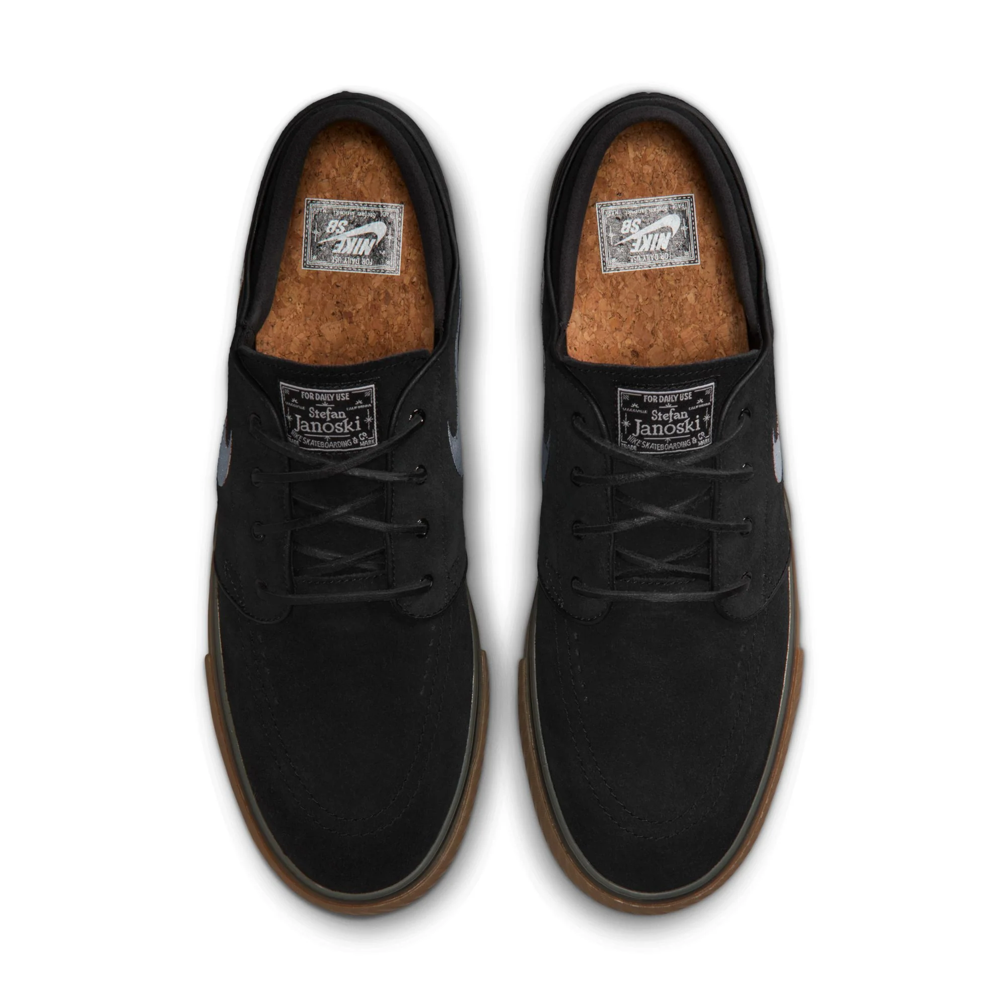Nike SB Zoom Janoski OG+ - Black / White / Black - Image 3