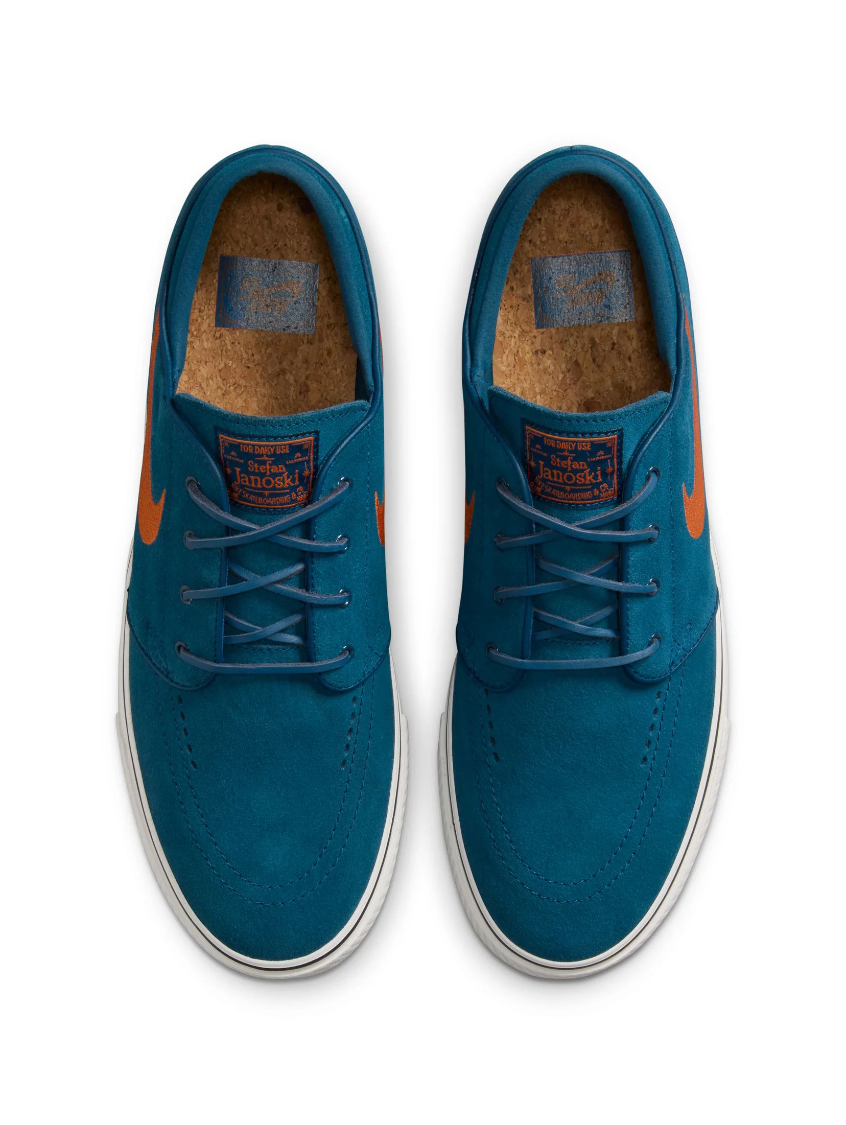 Nike SB Zoom Janoski OG+ - Blue Force / Campfire - Image 3