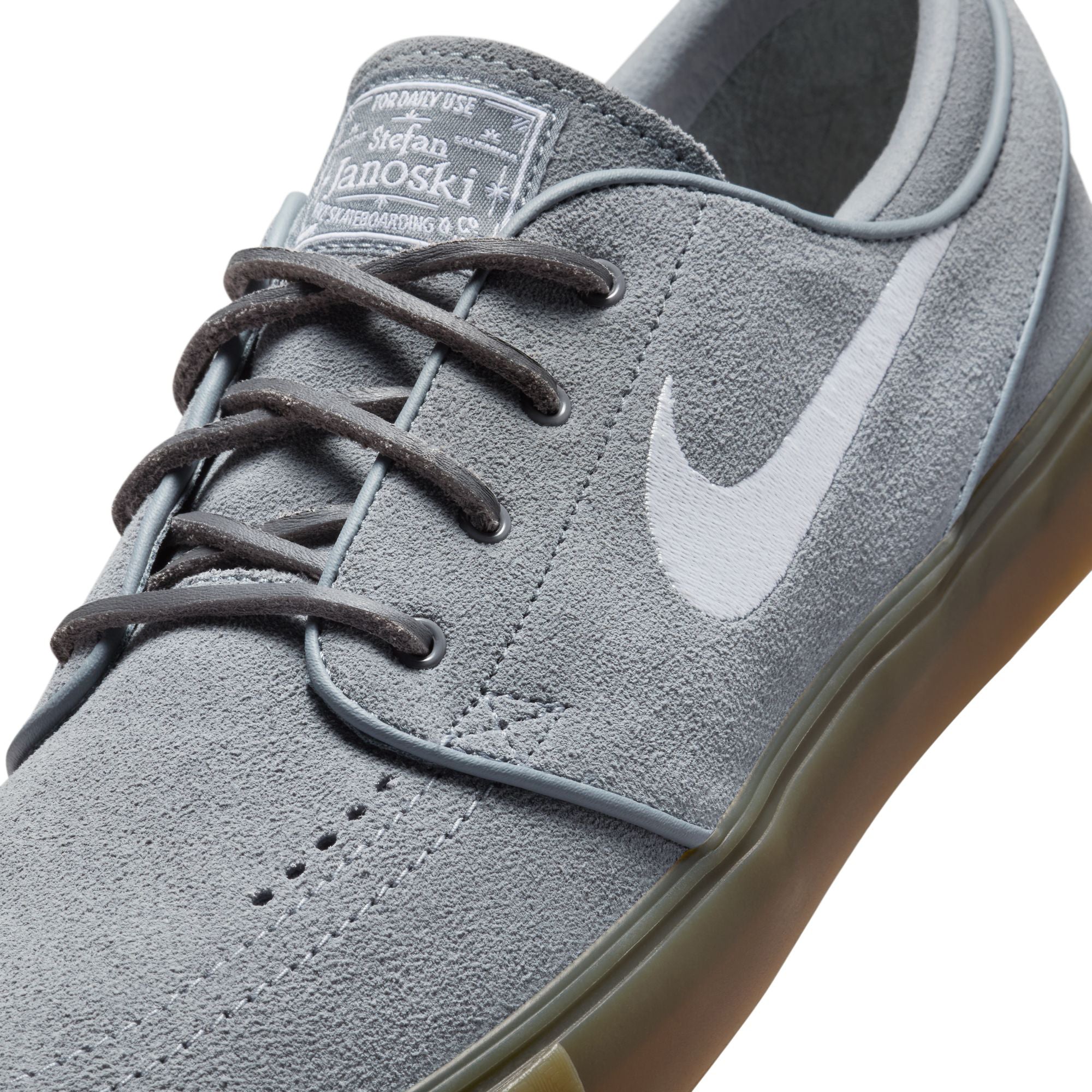 Nike SB Zoom Janoski OG+ - Cool Grey / White-Cool Grey - Image 5