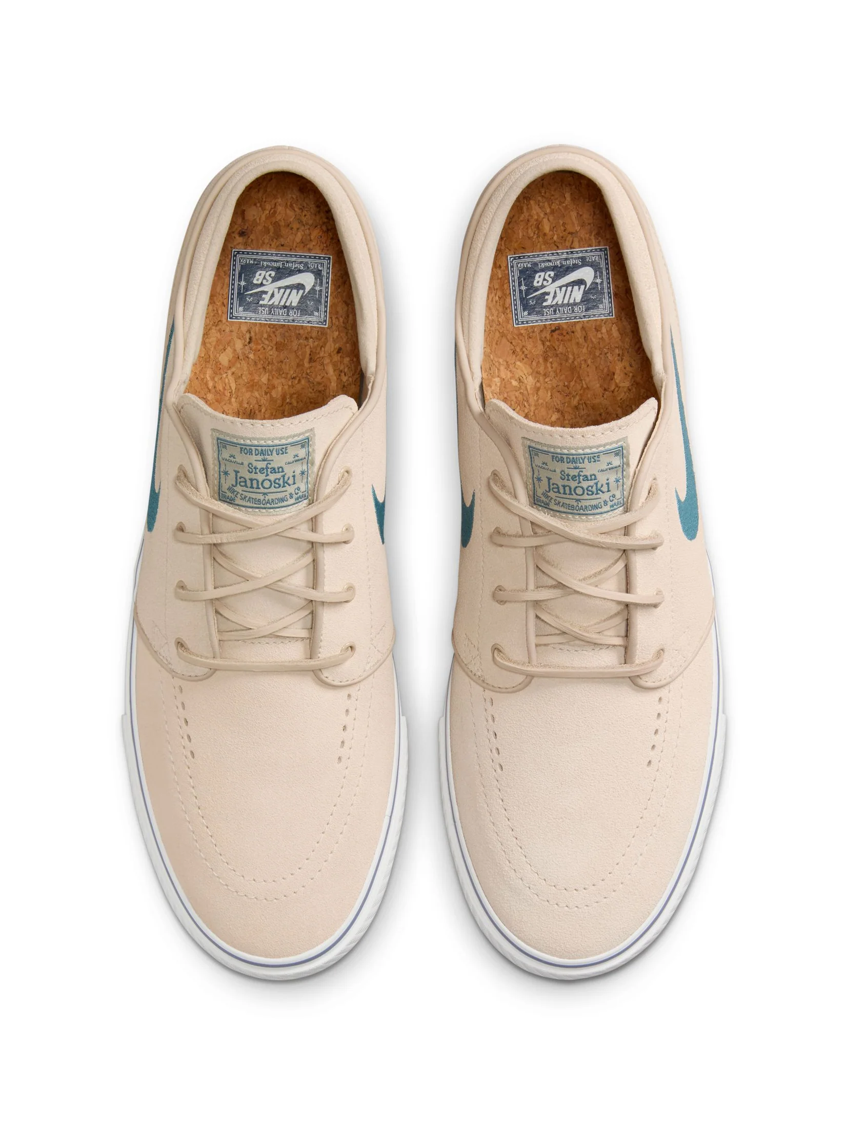 Nike SB Zoom Janoski OG+ - Sandrift / Smokey Blue - Image 3