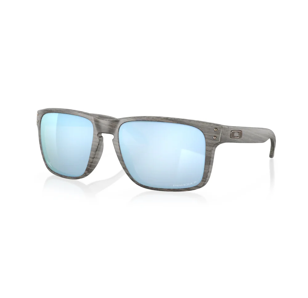 Oakley Holbrook XL - Woodgrain w/prizm Deep Water