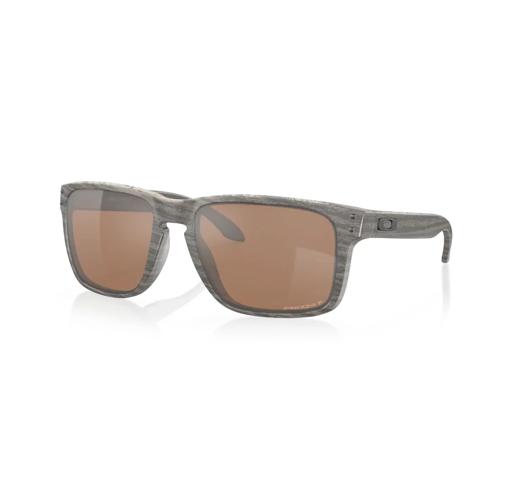Oakley Holbrook XL - Woodgrain w/prizm Tungsten