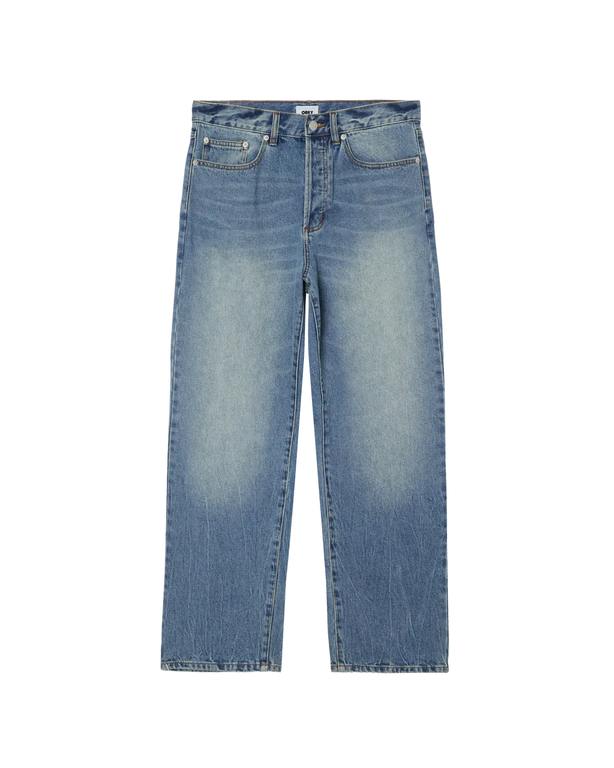 Obey Classic Baggy Vintage Denim - Heavy Vintage Light Indigo