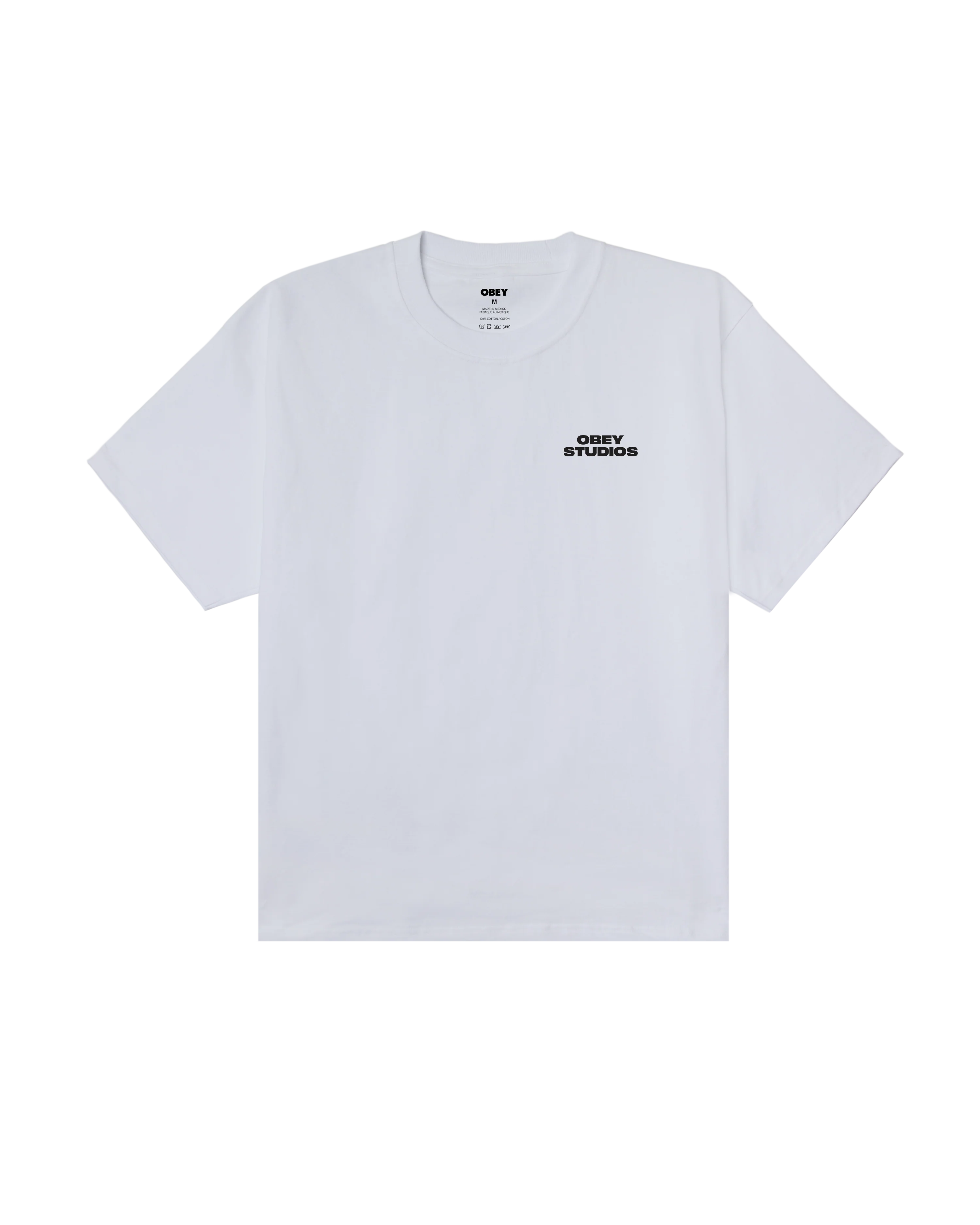 Obey Sky Face Tee - White - Image 2