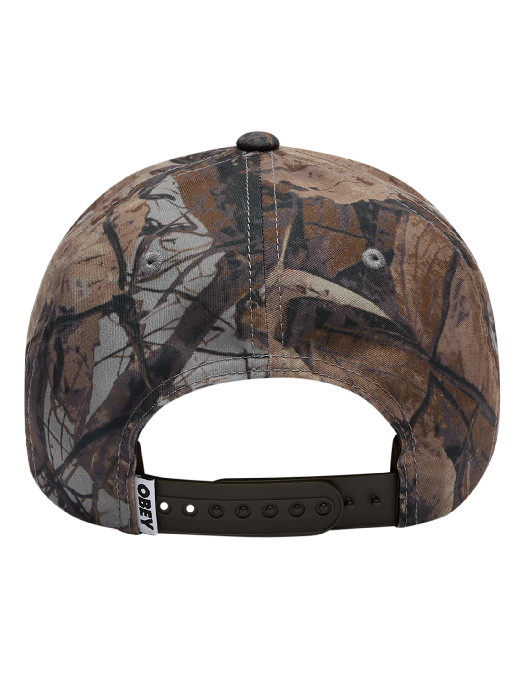 Obey World Records 5 Panel Hat - Fence Camo - Image 2