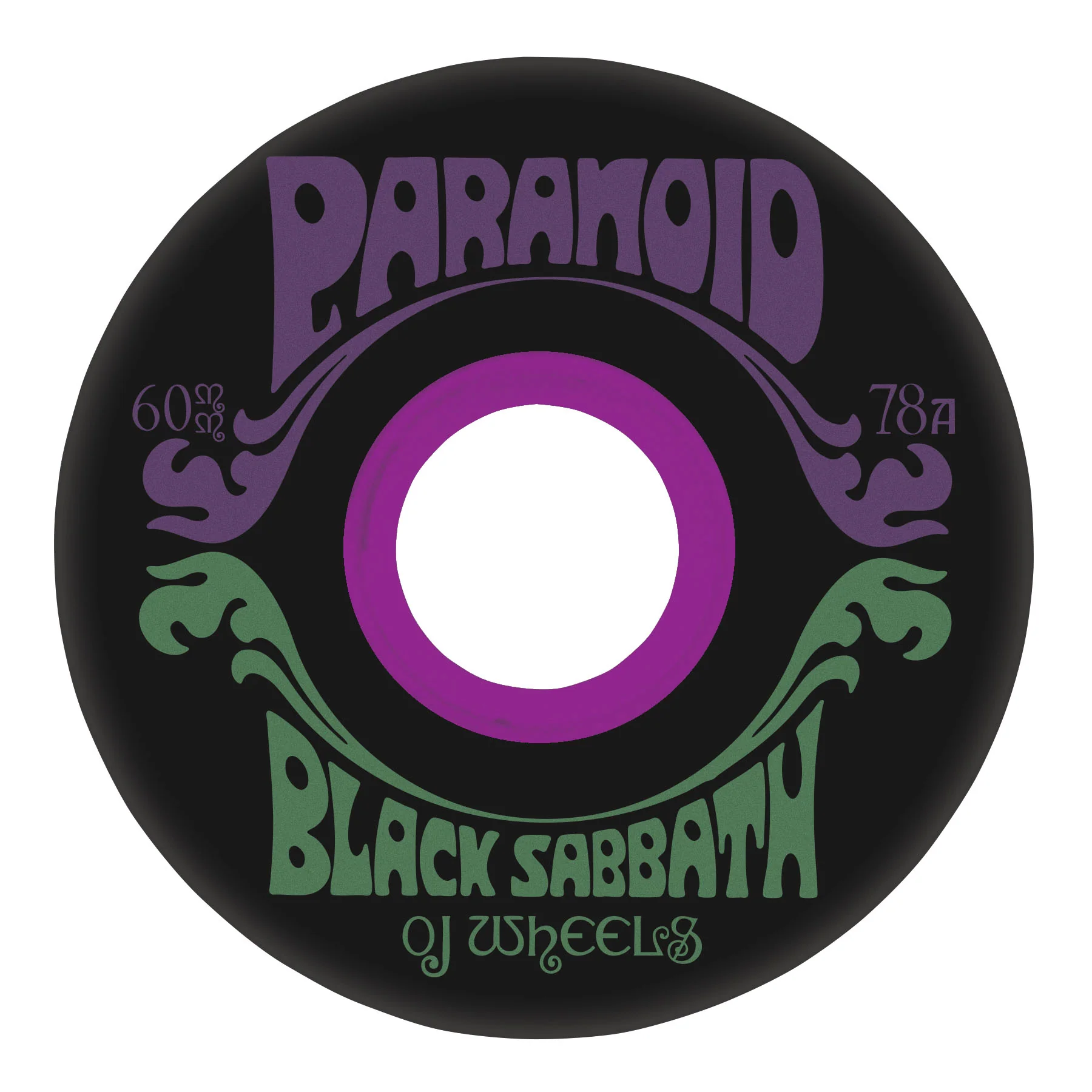 OJ Sabbath Paranoid Super Juice 78a - 60mm