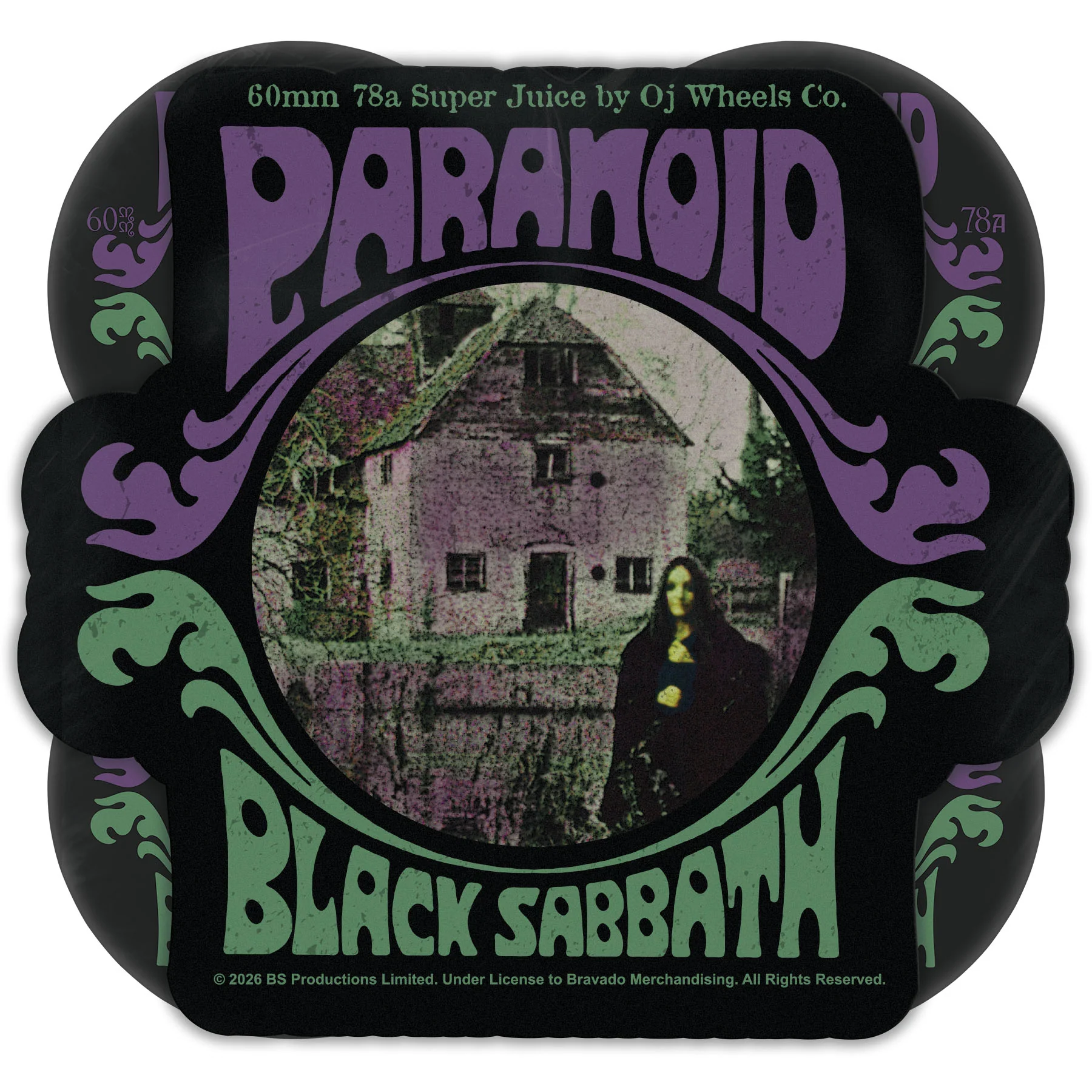 OJ Sabbath Paranoid Super Juice 78a - 60mm - Image 4