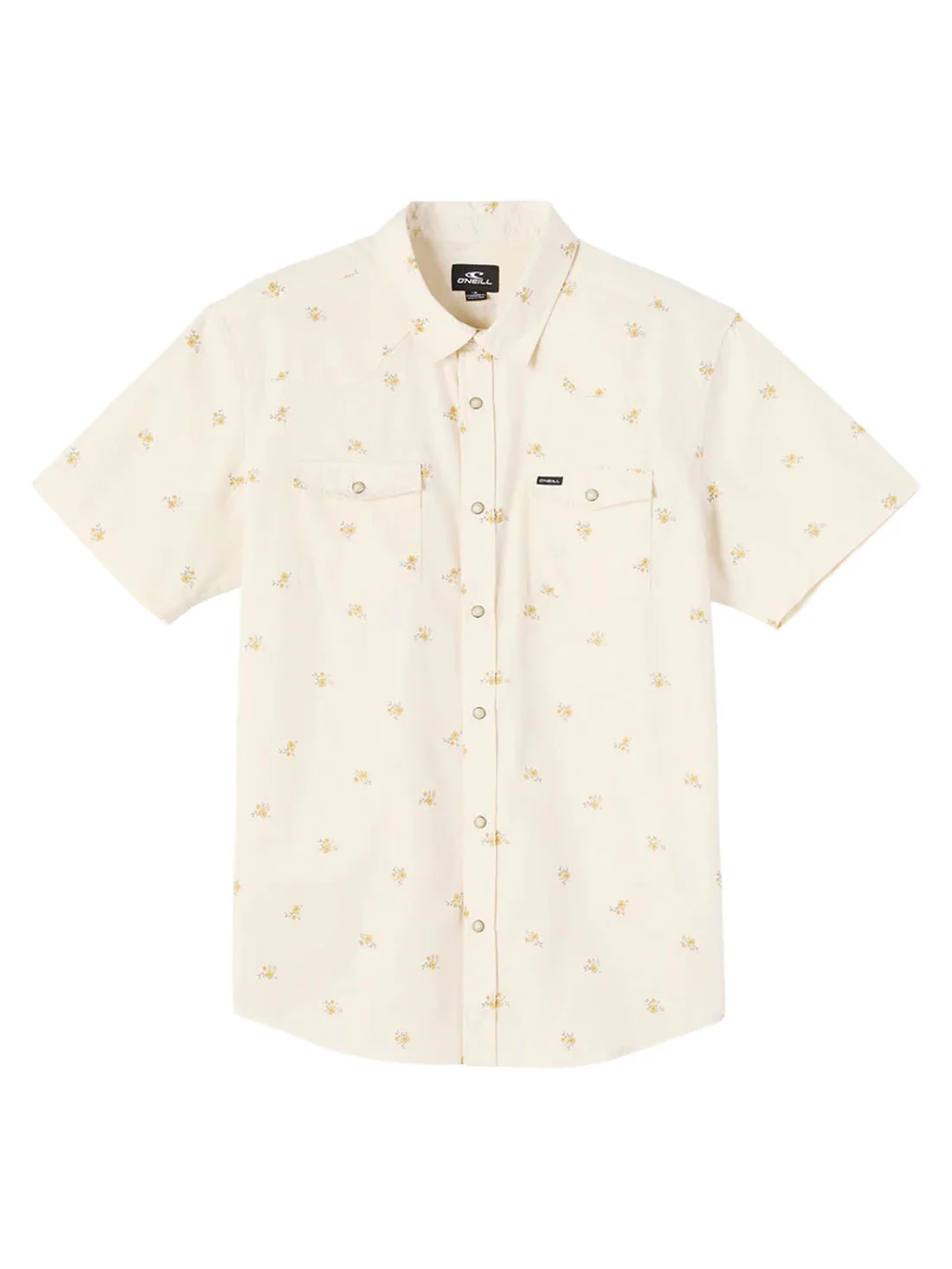 O'Neill Bar Dog Snap Shirt - Cream