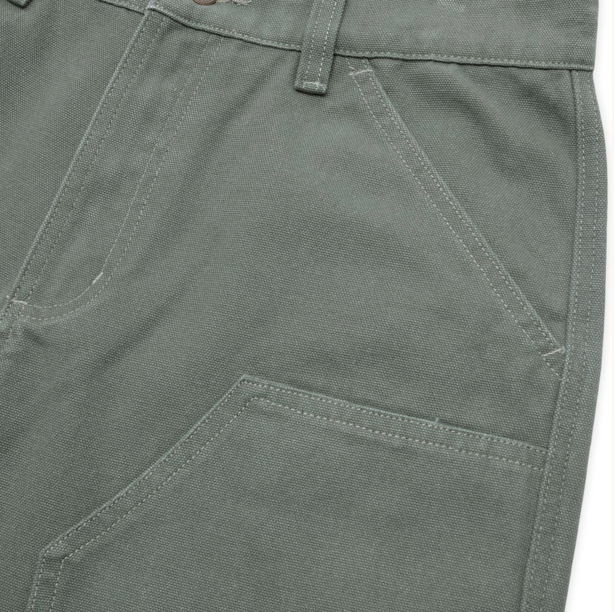Pass-Port Double Knee Diggers Club Pant - Washed Forest Green - Image 2