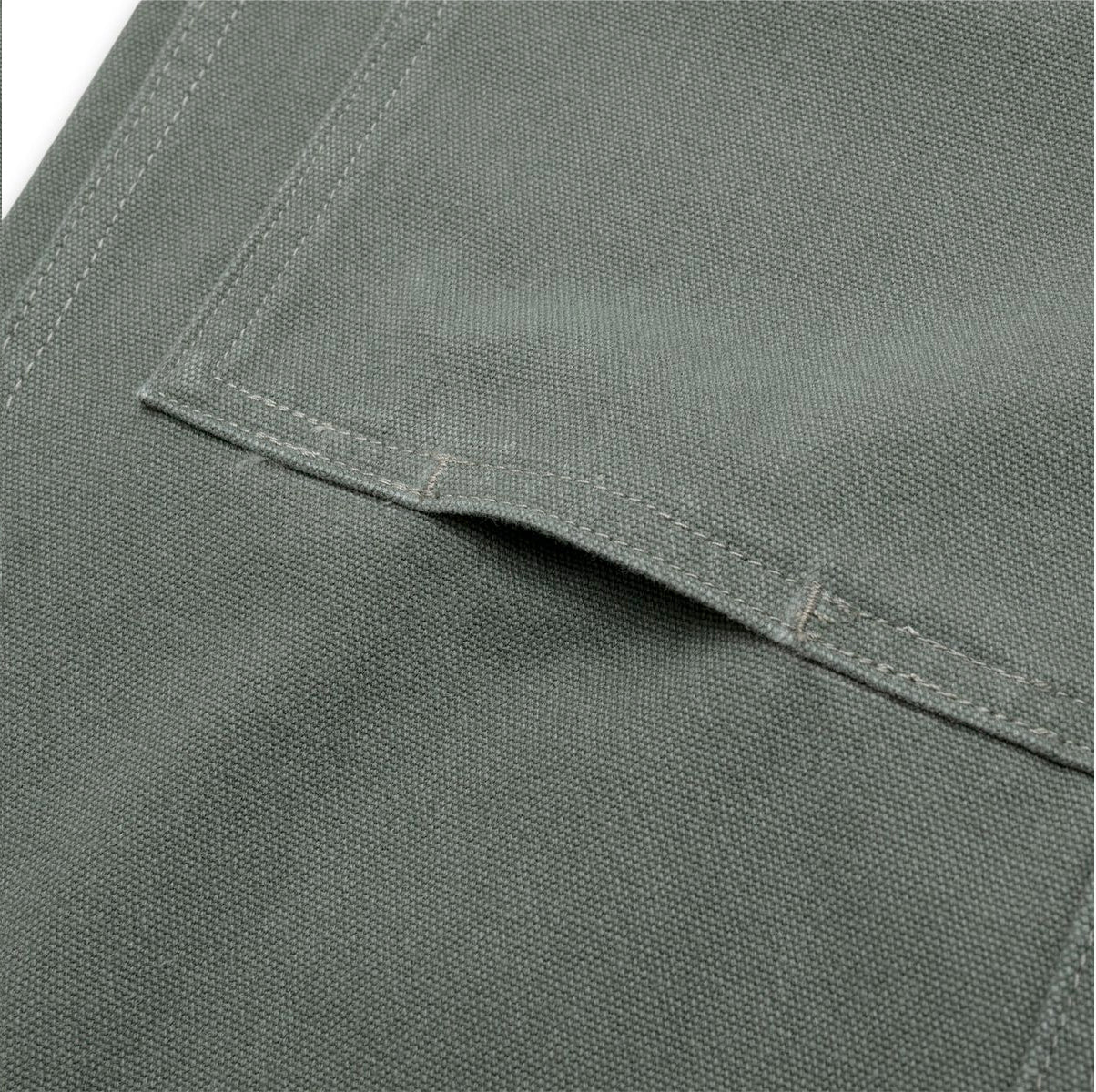 Pass-Port Double Knee Diggers Club Pant - Washed Forest Green - Image 3