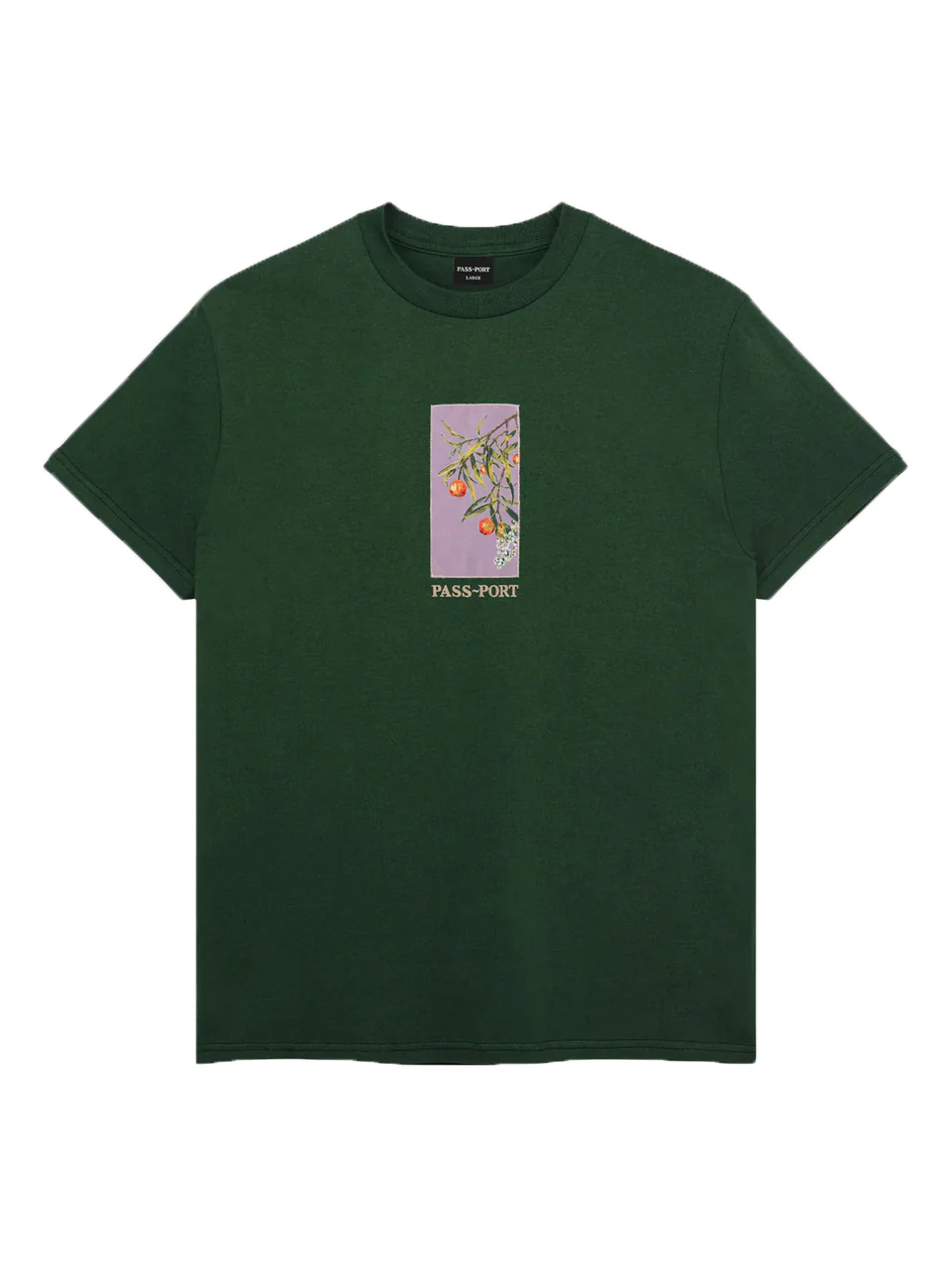 Pass Port Quandong Tee - Forest Green