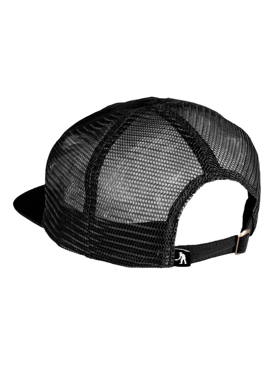 Pass Port Re~Bar Workers Trucker Cap - Black - Image 2