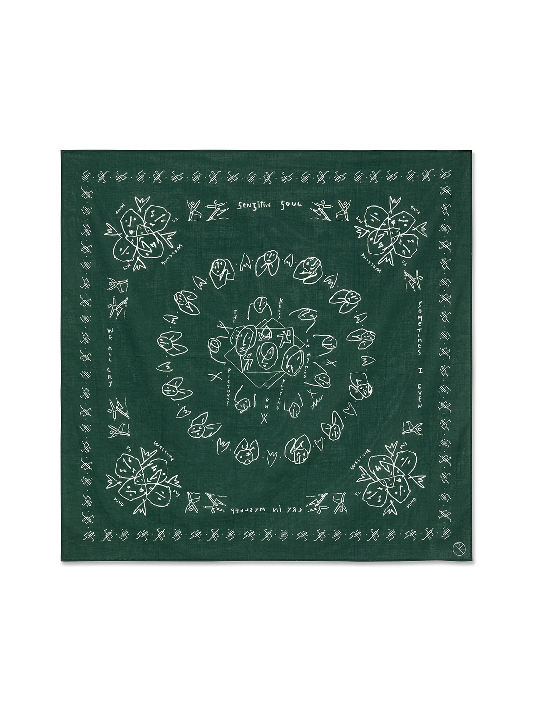 Polar Bandana - Dark Green