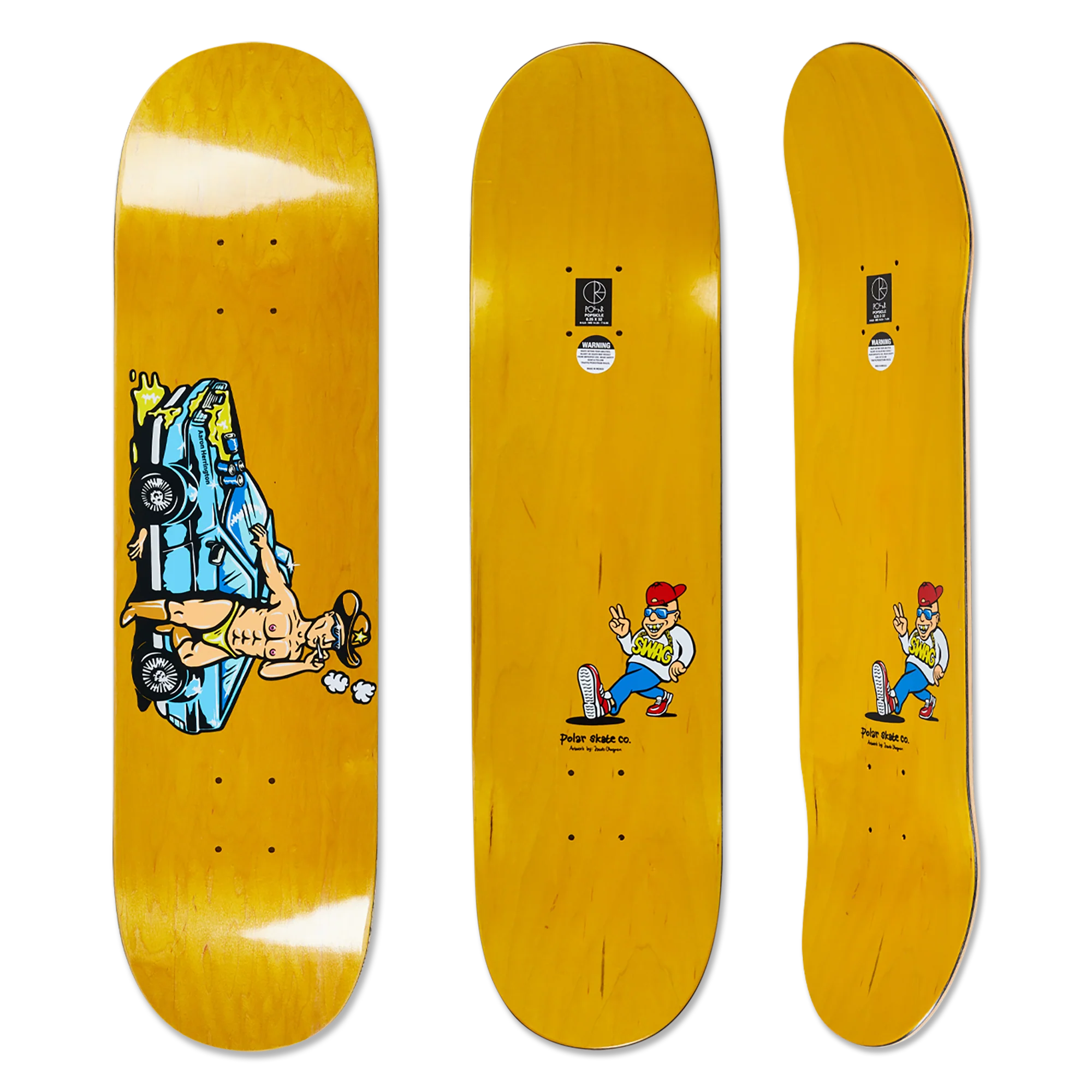Polar Cowboy Cop Herrington Deck - 8.25