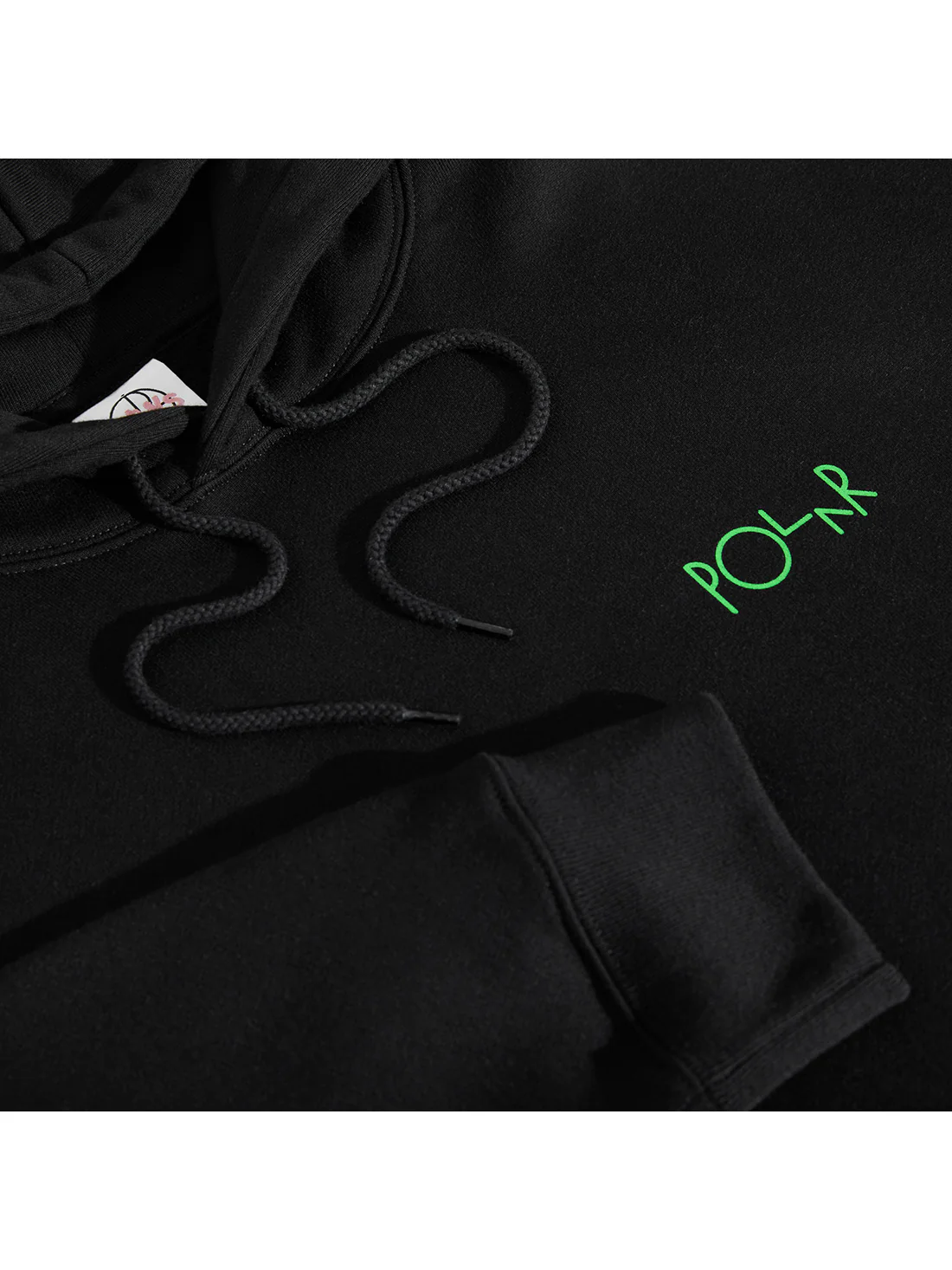 Polar Dave Hoodie Fill Logo Ourselves Collage - Black - Image 3