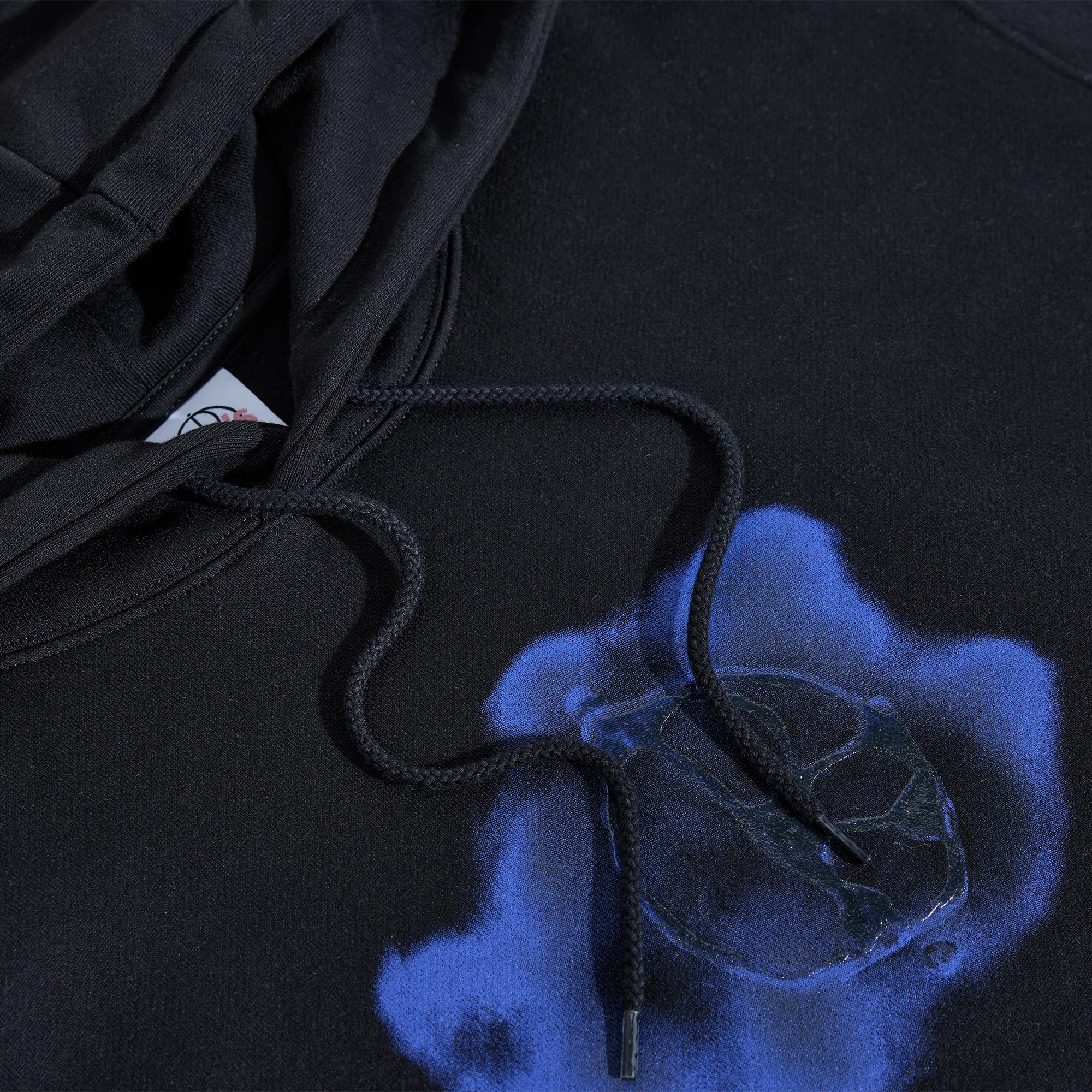 Polar Dave Hoodie Metal Logo - Black - Image 3