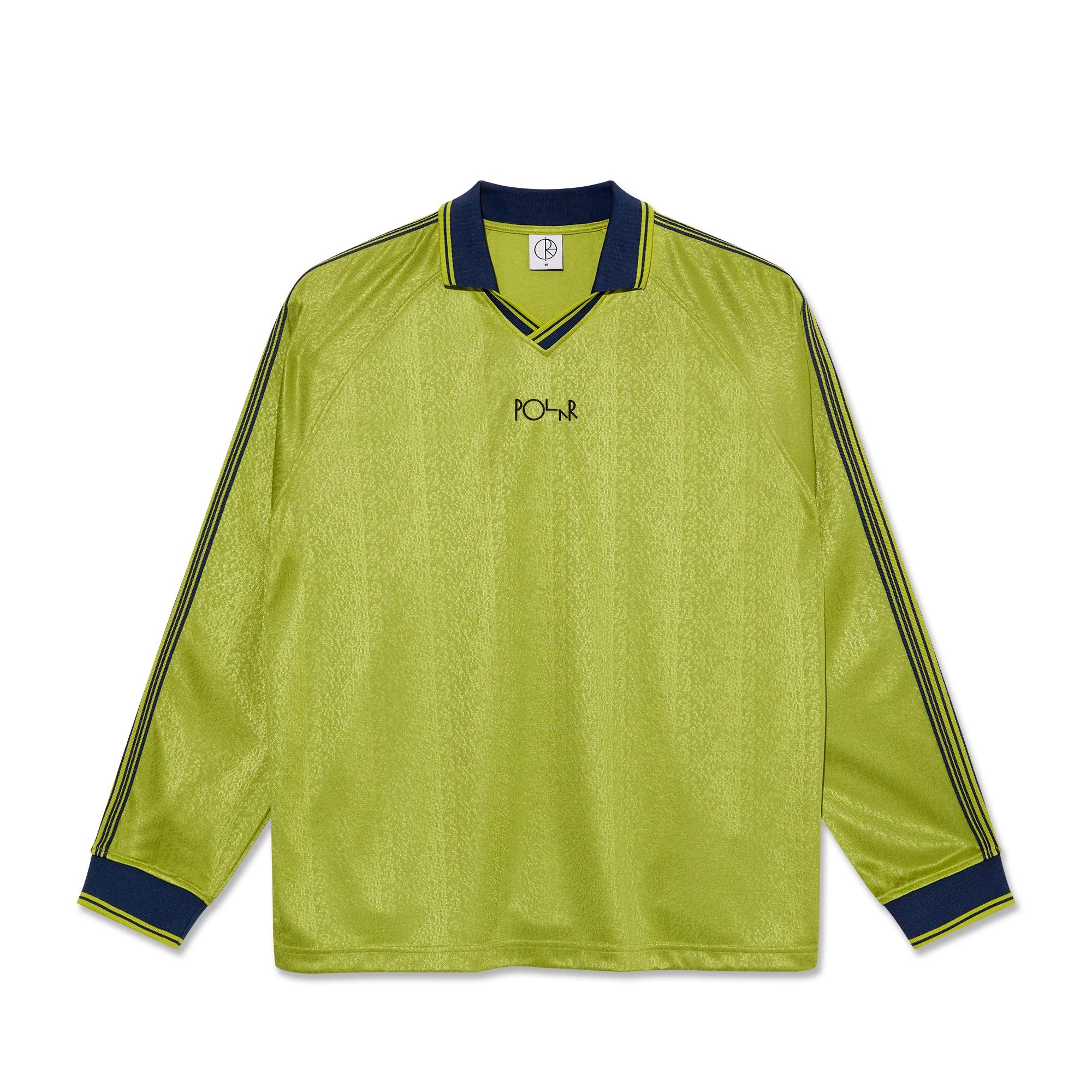 Polar Davie LS Shirt - Peridot / Dark Blue