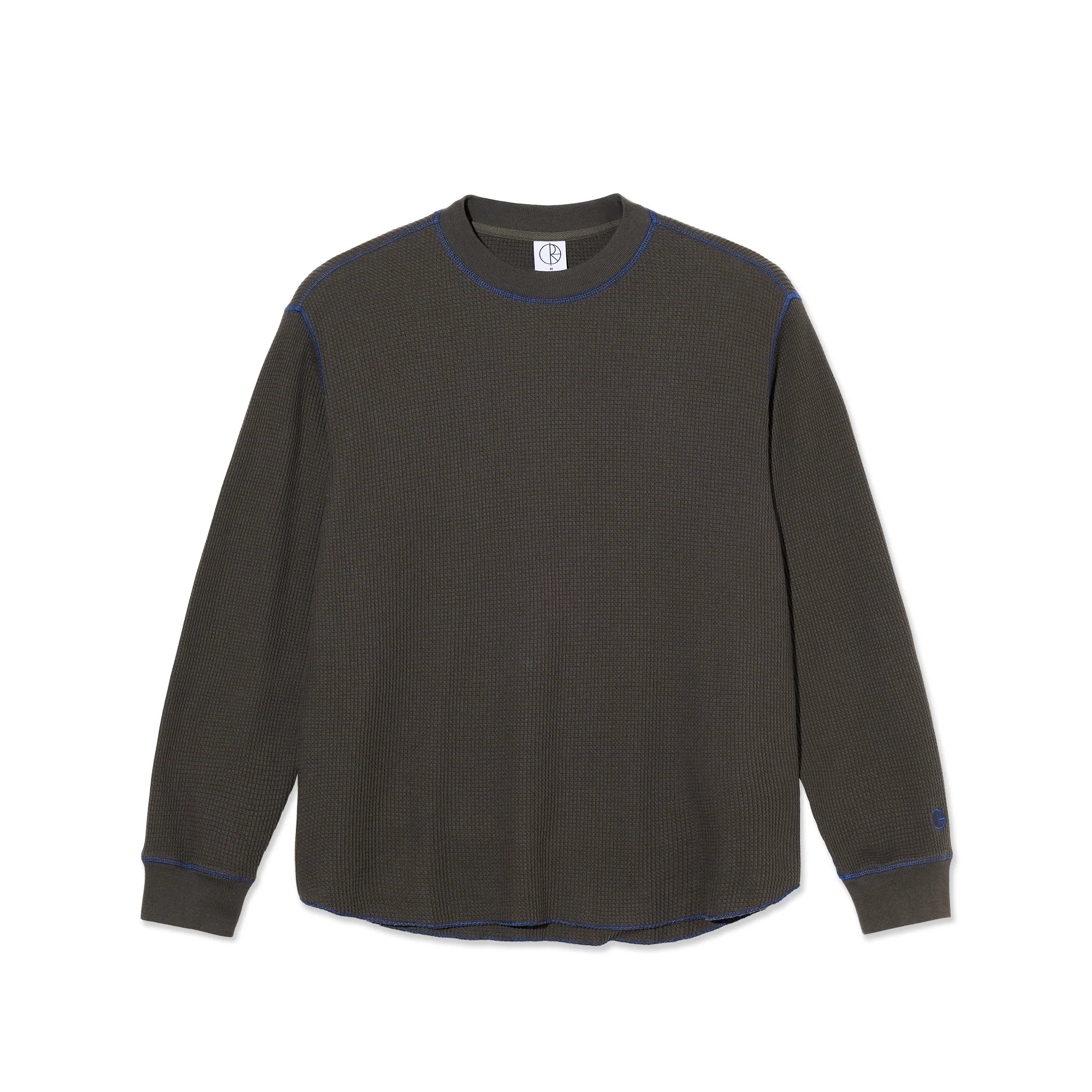 Polar Dylan LS Tee - Dirty Black / Blue