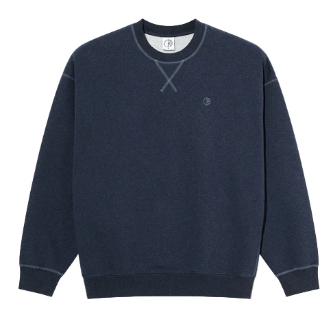 Polar Frankie Crewneck - Navy Melange
