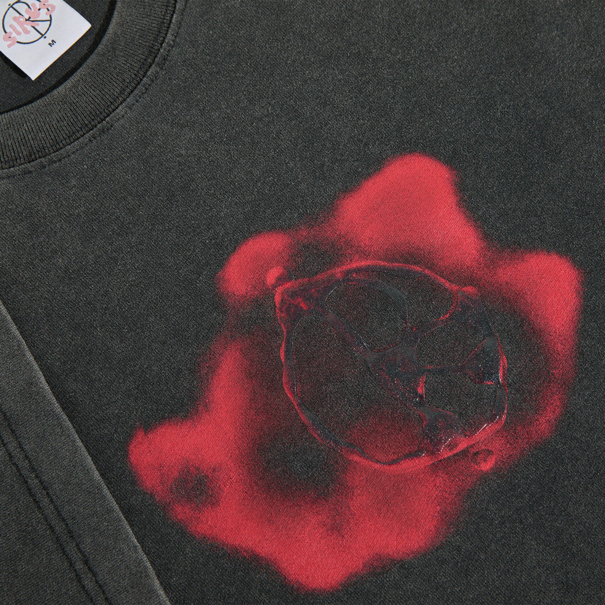 Polar Metal Logo Tee - Silver / Black - Image 3