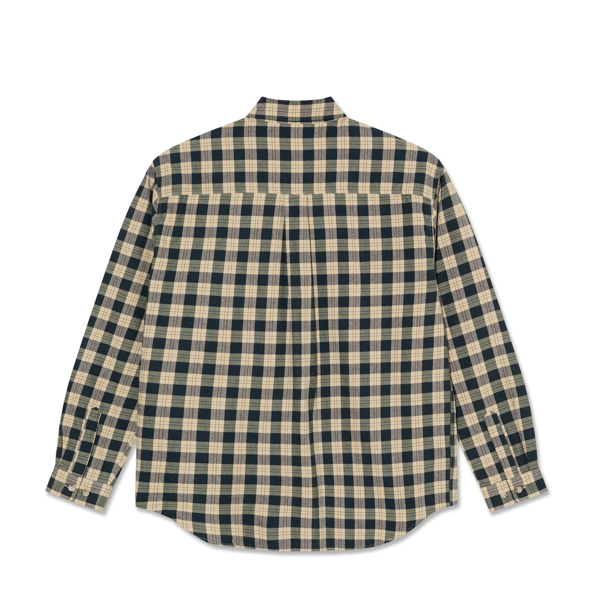 Polar Mitchell LS Shirt - Teal / Butter - Image 2