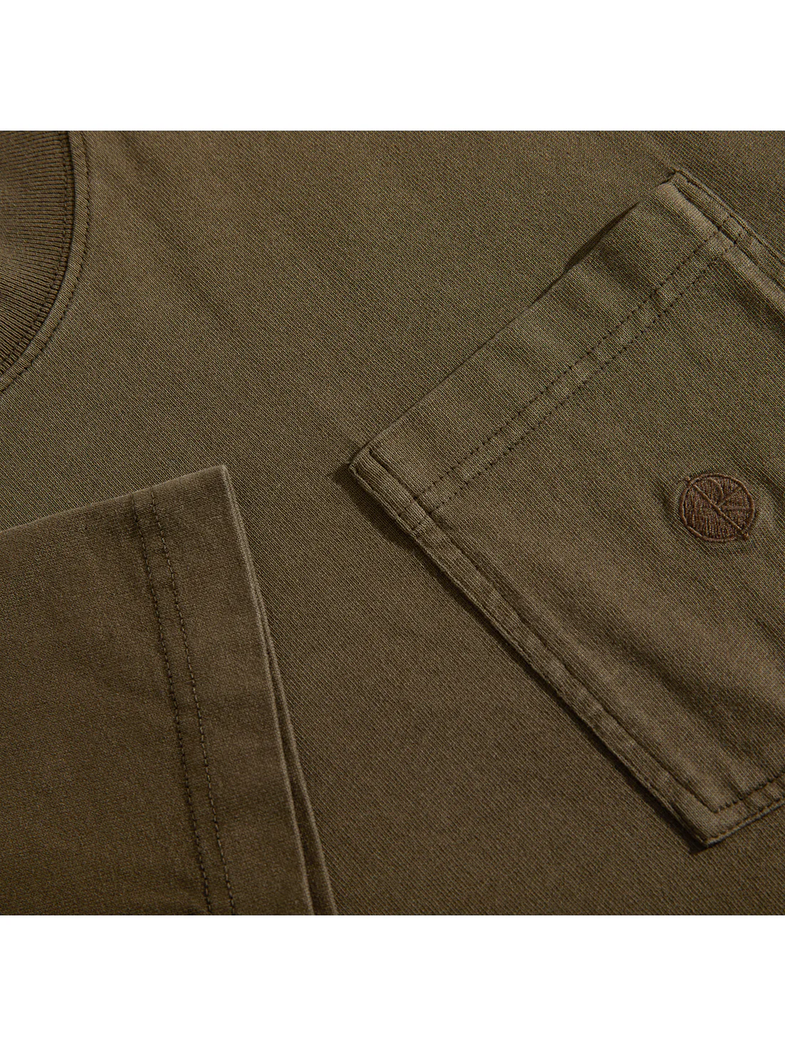 Polar Pocket Tee - Brown - Image 3
