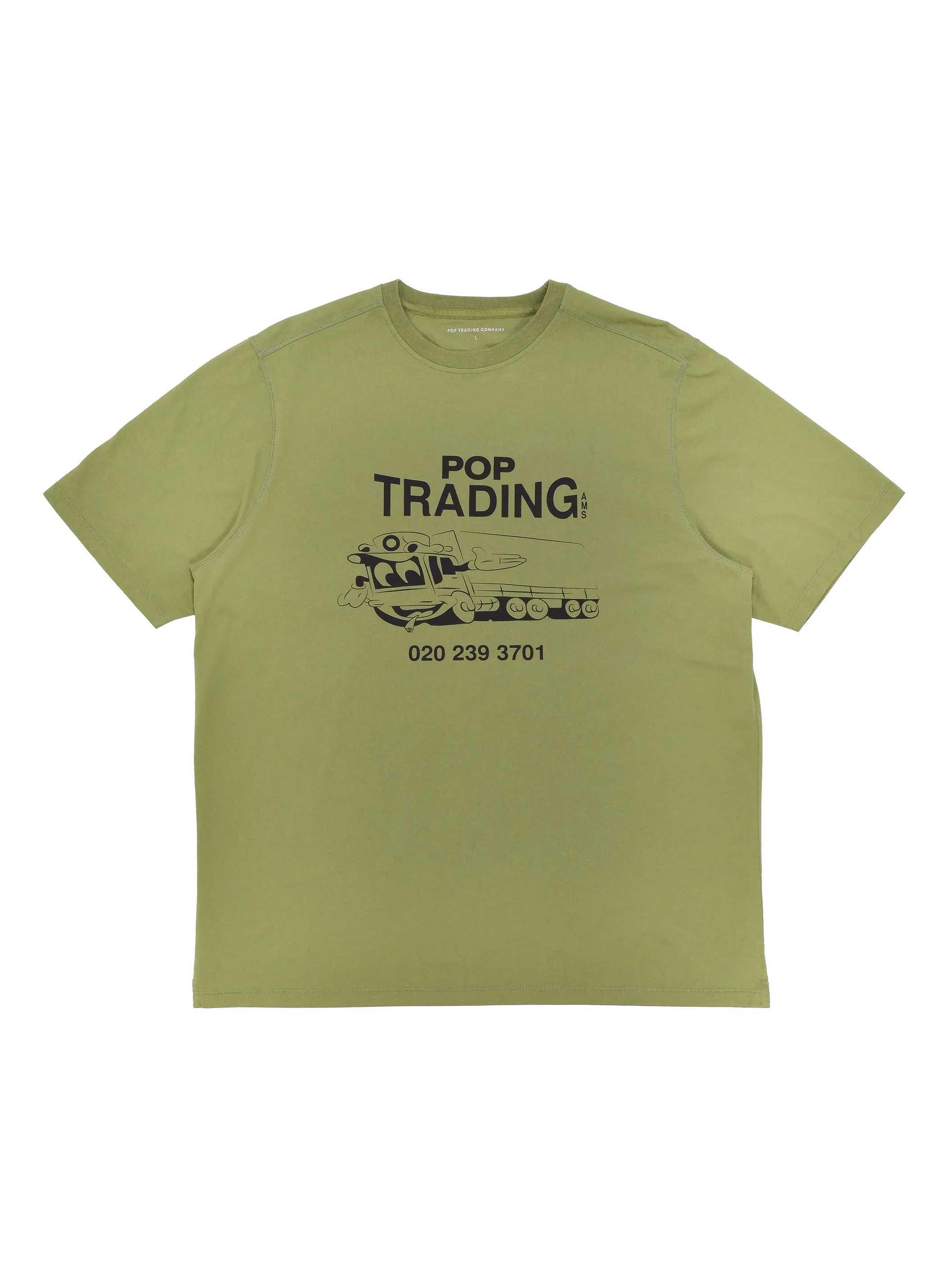 Pop Trading Trading Tee - Loden Green