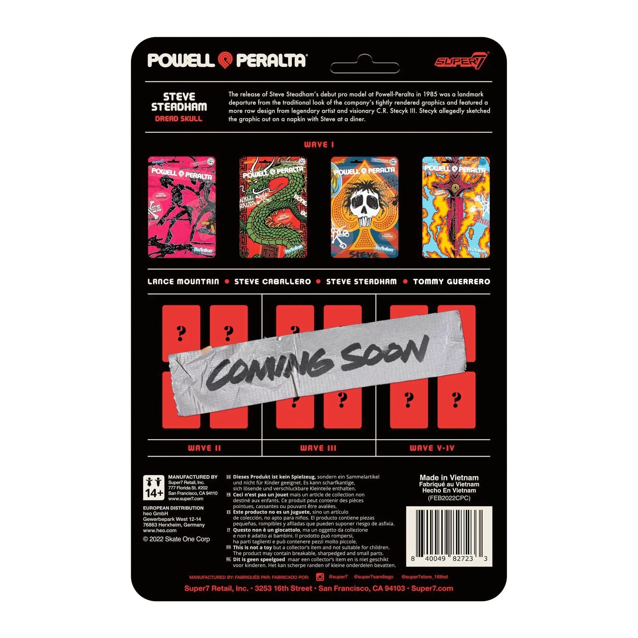 Powell-Peralta ReAction Figures Wave 1 - Steve Steadham - Image 3