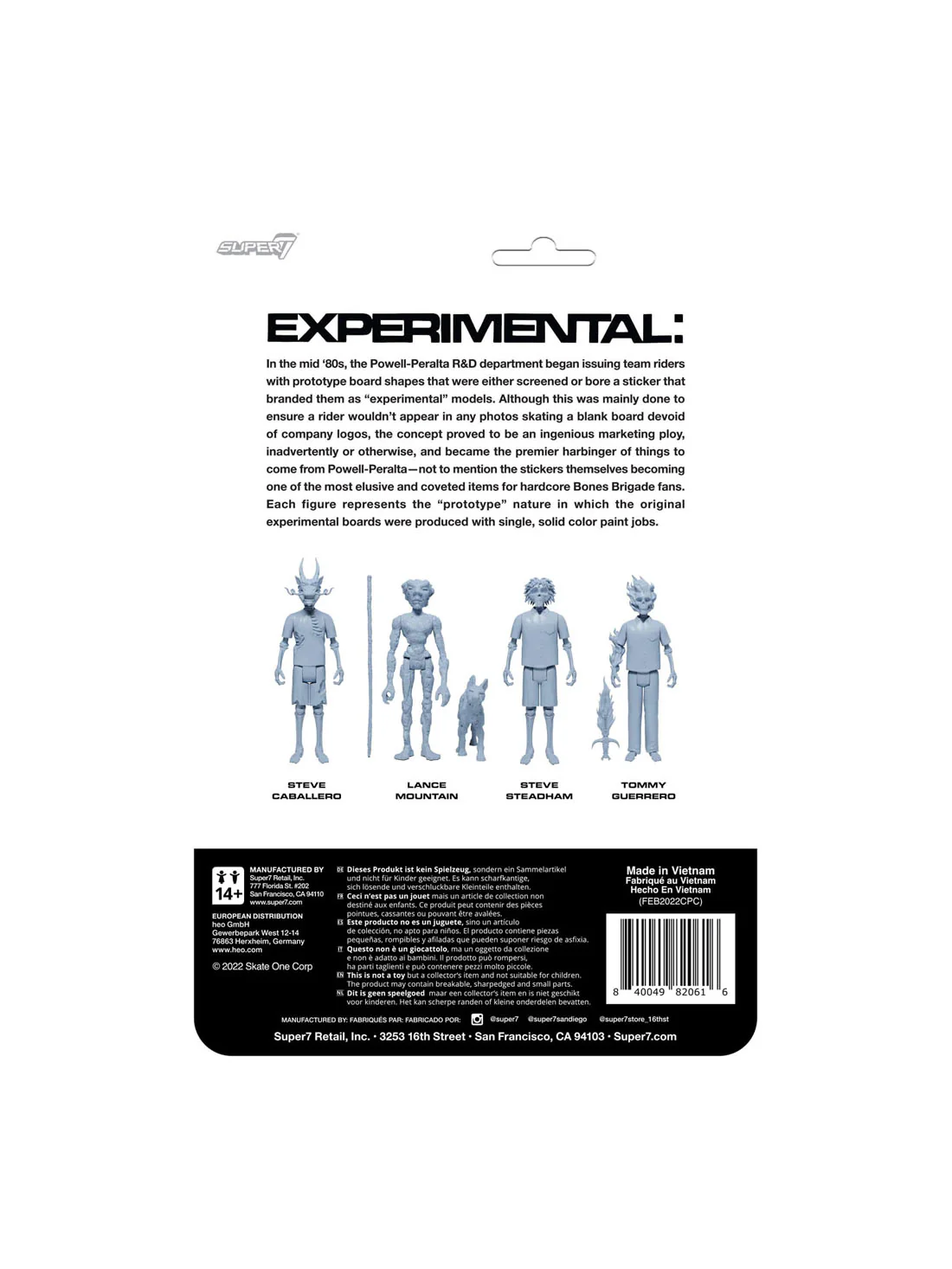 Powell Peralta Super7 ReAction Figure - Lance Mountain - Image 4
