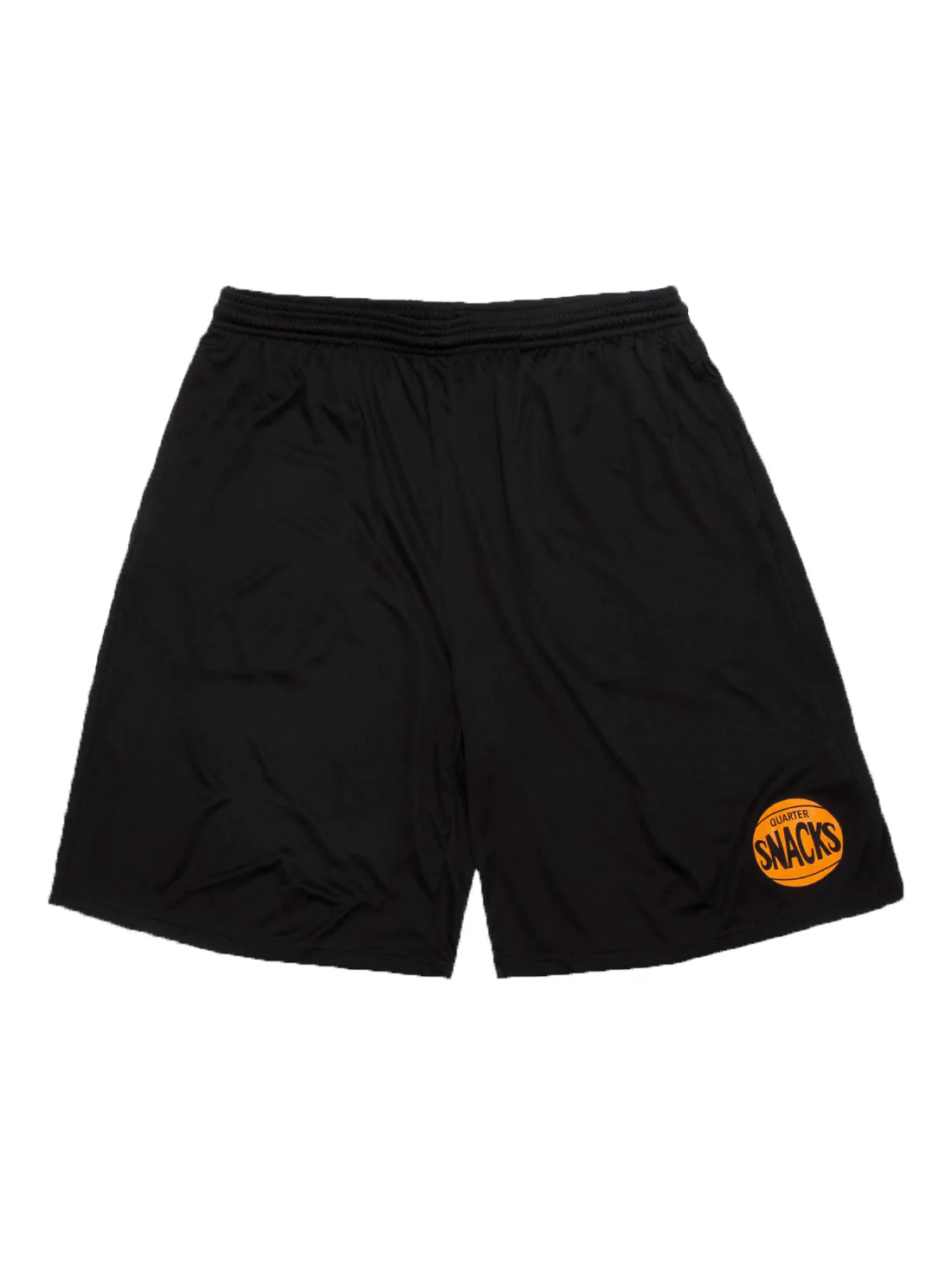 Quartersnacks 70's Logo Gym Shorts - Black