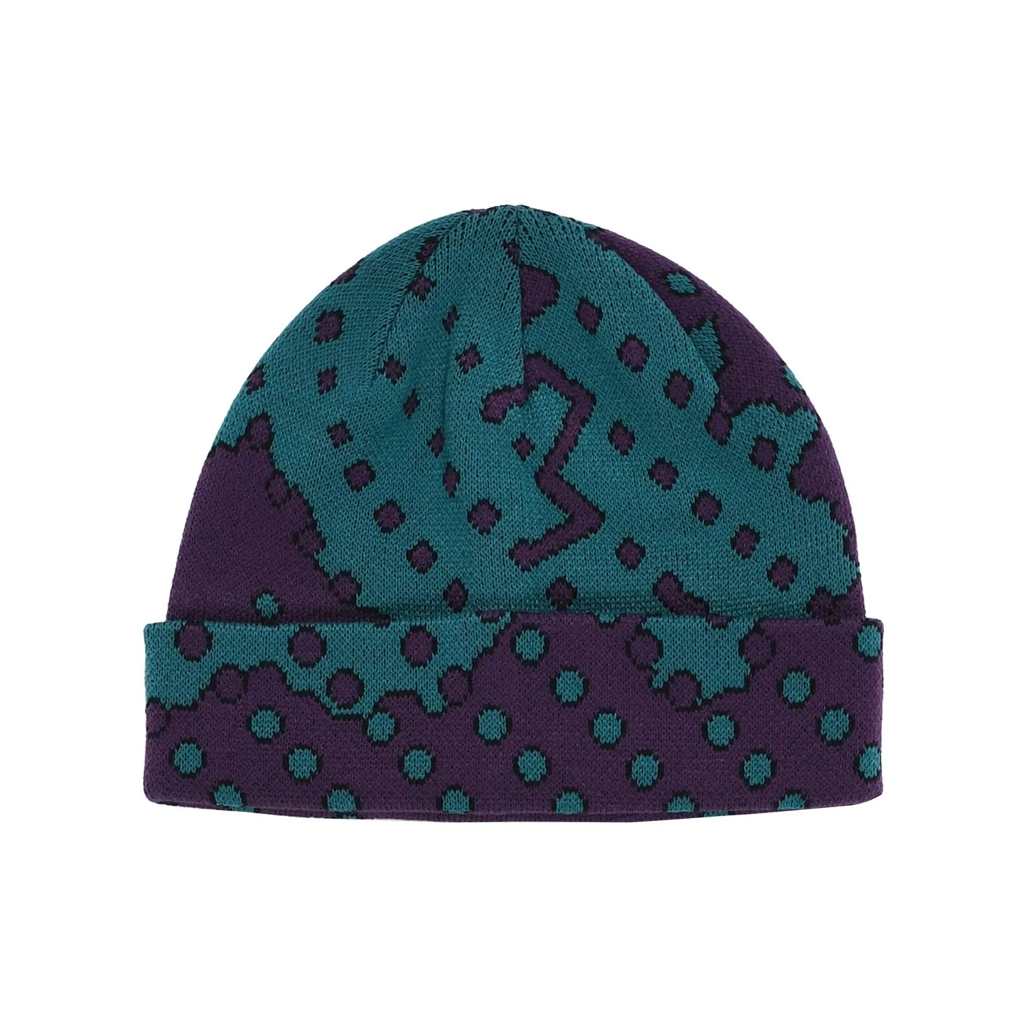 Quasi Dither Beanie - Eggplant - Image 2