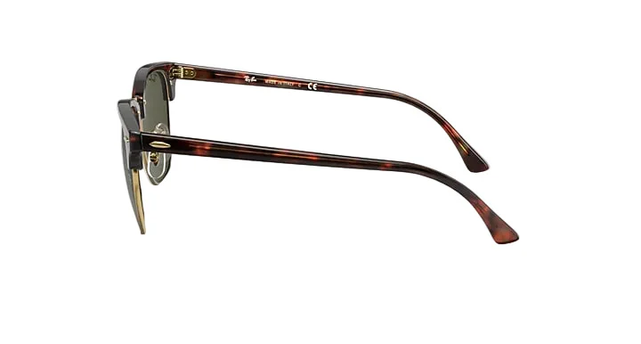 Ray-Ban Clubmaster - Mock Tortoise On Arista - Image 3