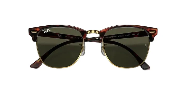 Ray-Ban Clubmaster - Mock Tortoise On Arista - Image 5
