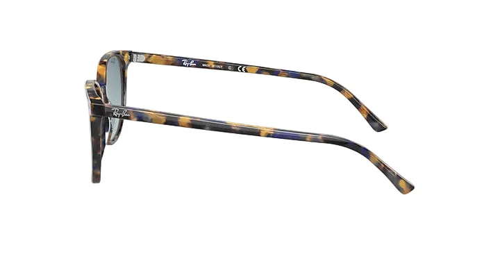 Ray-Ban Elliot - Yellow & Blue Havana w/ Blue Gradient Grey - Image 3
